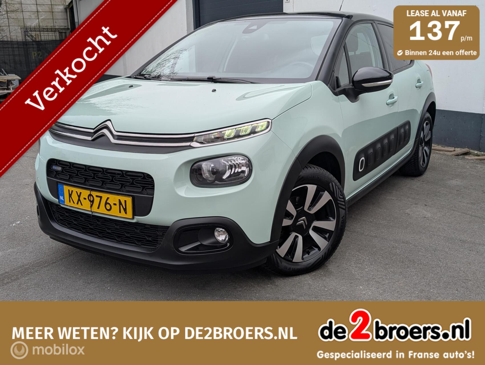 Citroen C3 1.2 PureTech Feel 2016 - voorkant
