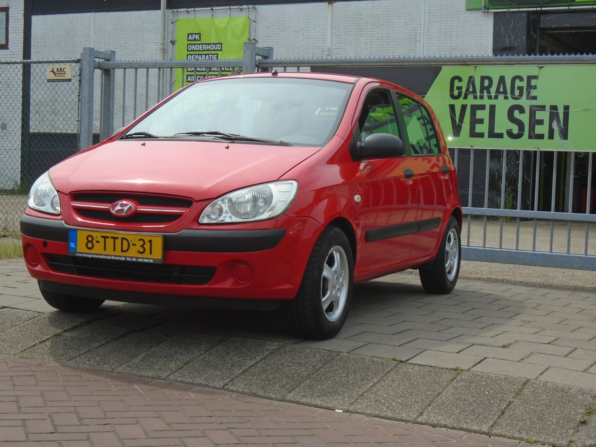 Hyundai Getz 1.1i Active Young 2007 - voorkant