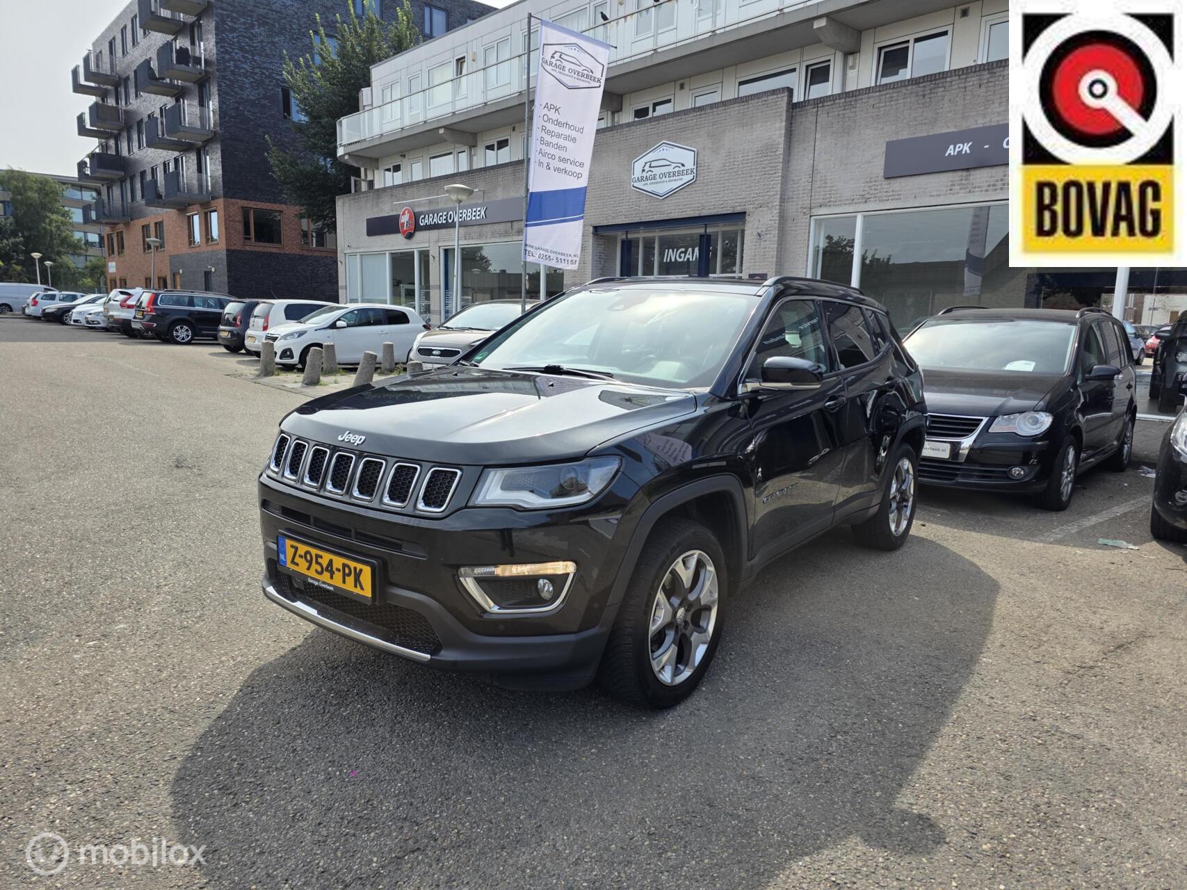 Jeep Compass 1.4 MultiAir 4x4 2019 ACC/CARPLAY/TREKHAAK/CAM! 2019 - voorkant