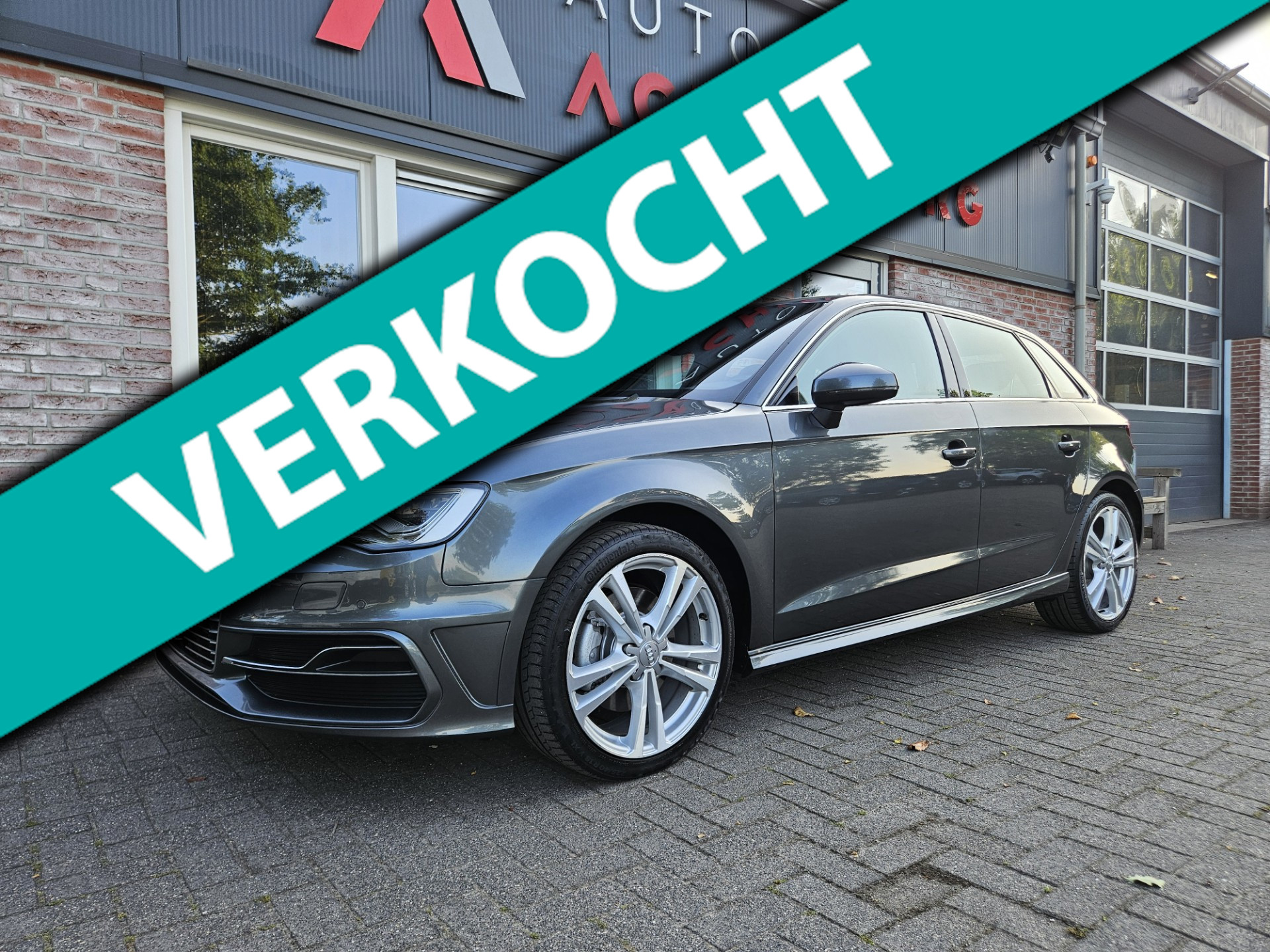 Audi A3 Sportback E-tron 1.4 e-tron PHEV Ambition S-Line! Hybride! Navigatie! NAP! Nette Auto! Airco/Clima! Cruise Control! 2015 - voorkant
