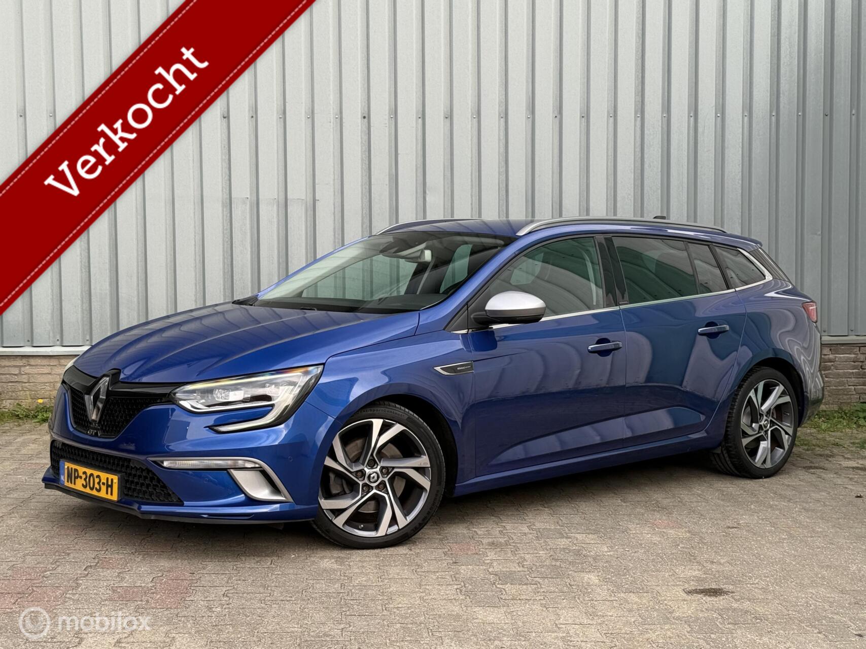 Renault Megane 1.6 GT | 206PK! | 4 Control | Leder 2017 - voorkant
