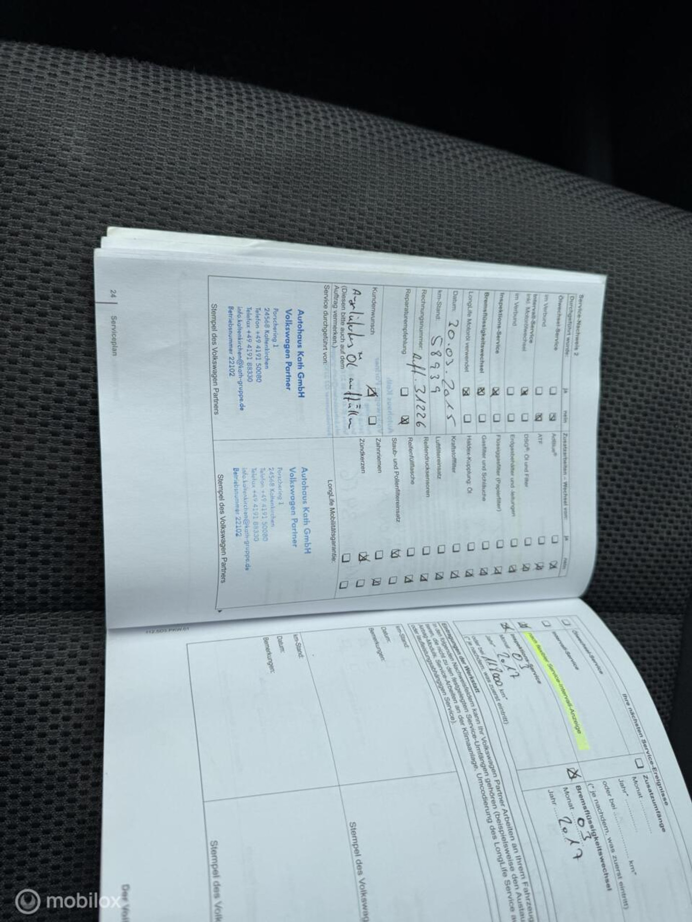 Foto van Volkswagen Touran