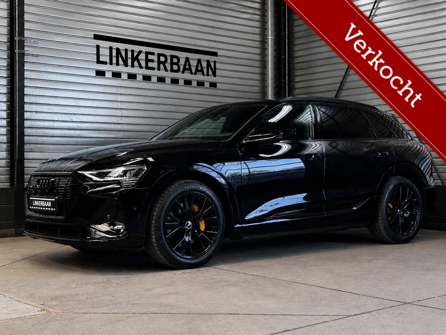 Audi E-tron 55 55 Quattro S Edition 95 kWh | SOH 88% | S-Line | Panodak | B&O | Luchtvering | 21 inch | NL Auto | 2022 - voorkant