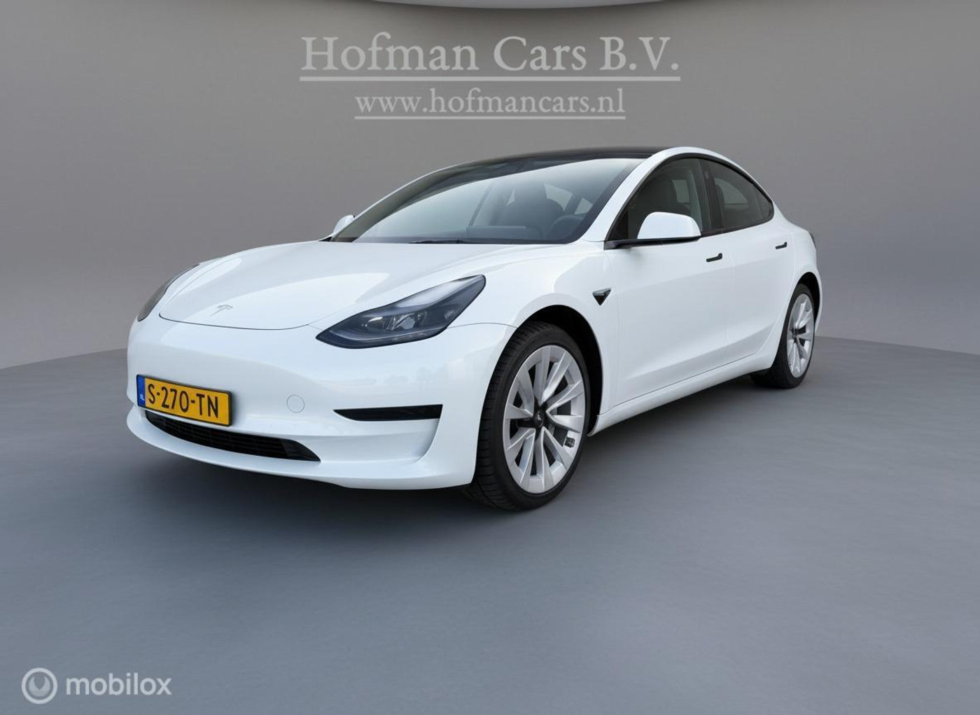 Tesla Model 3 RWD Standard Plus 60 kWh LFP | SOH 90,3% | BTW-auto | AMD Ryzen | Warmtepomp | APK 04/2027 2023 - voorkant