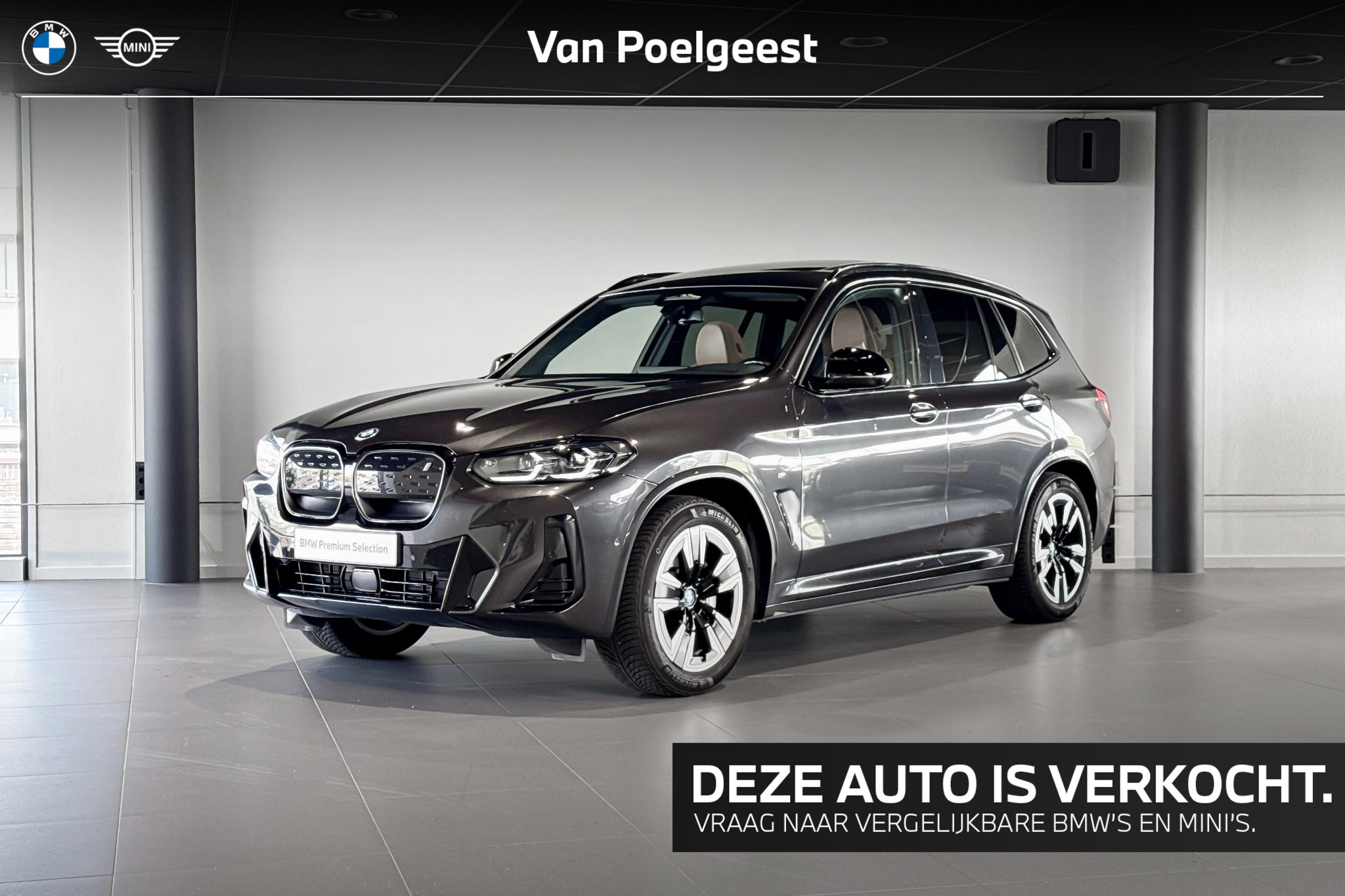 BMW Ix3 Executive 80 kWh 2023 - voorkant