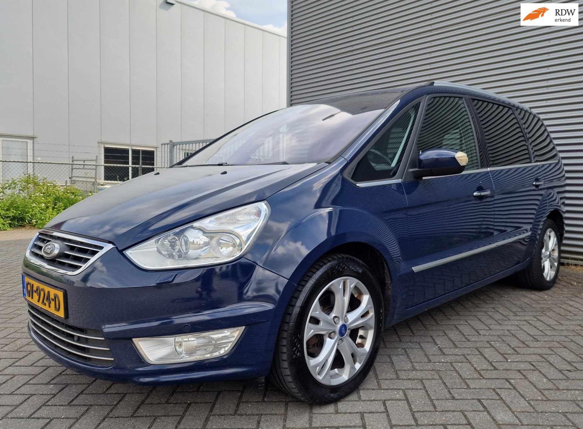 Ford Galaxy 2.0 TDCi Titanium 7p AUT NAVI PSENSOR CRUISE TREKHAAK 2 X SLEUTELS 2012 - voorkant