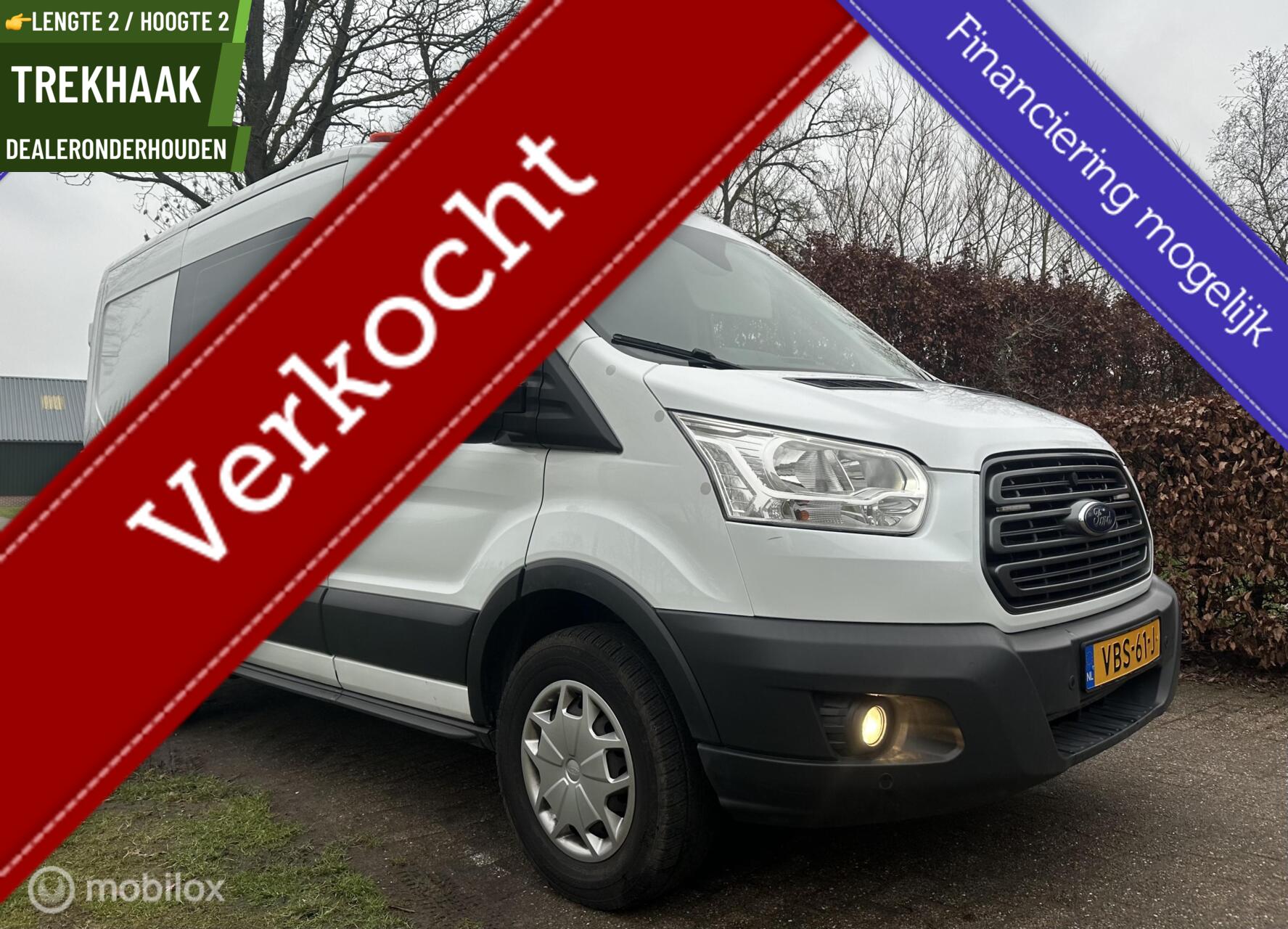 Ford Transit 350 L2H2 2.0 TDCI 131PK Euro6 trekhaak Trend 2019 - voorkant