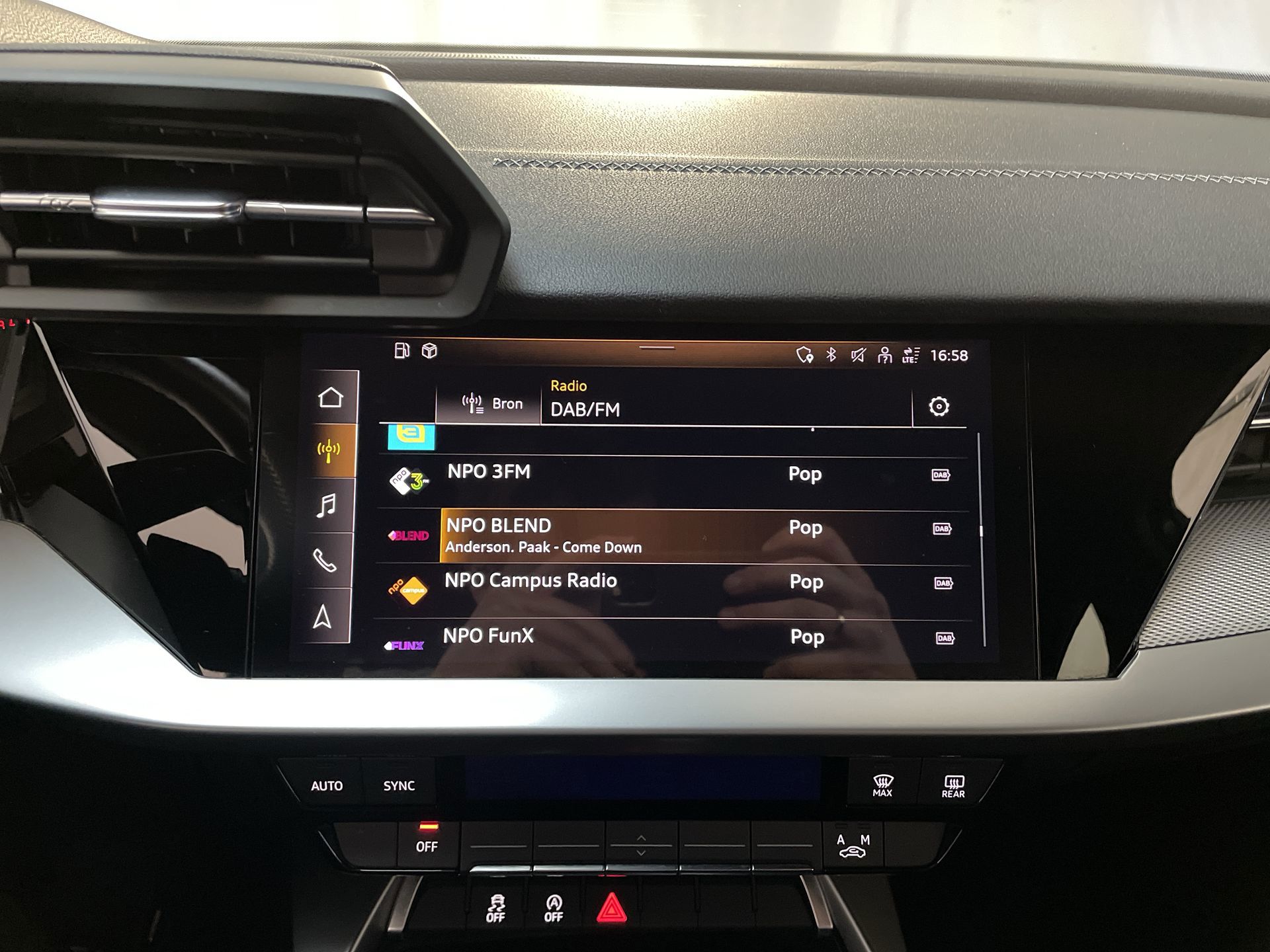 Foto van Audi A3 Sportback