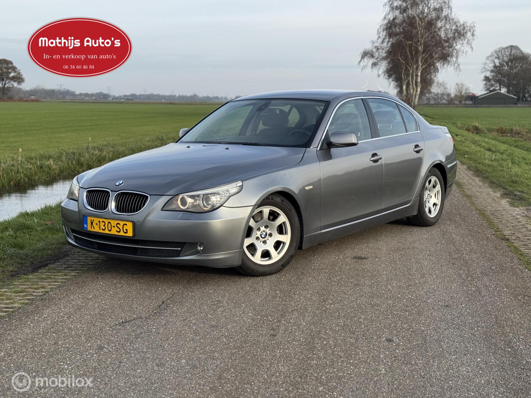 BMW 5er Reihe 523i Automaat Youngtimer! Leder Navi Nette staat! 2009 - voorkant
