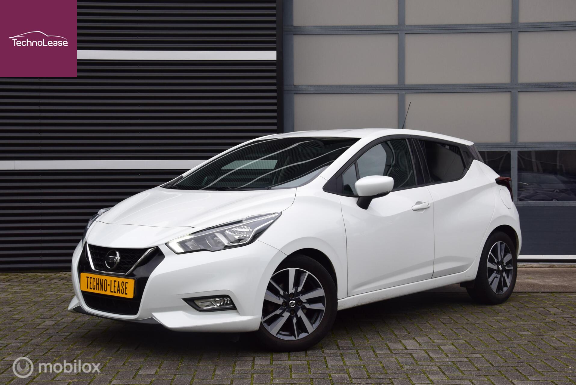 Nissan Nissan Micra 1.0 IG-T Tekna Automaat Camera Nav LED Metallic 2019 - voorkant