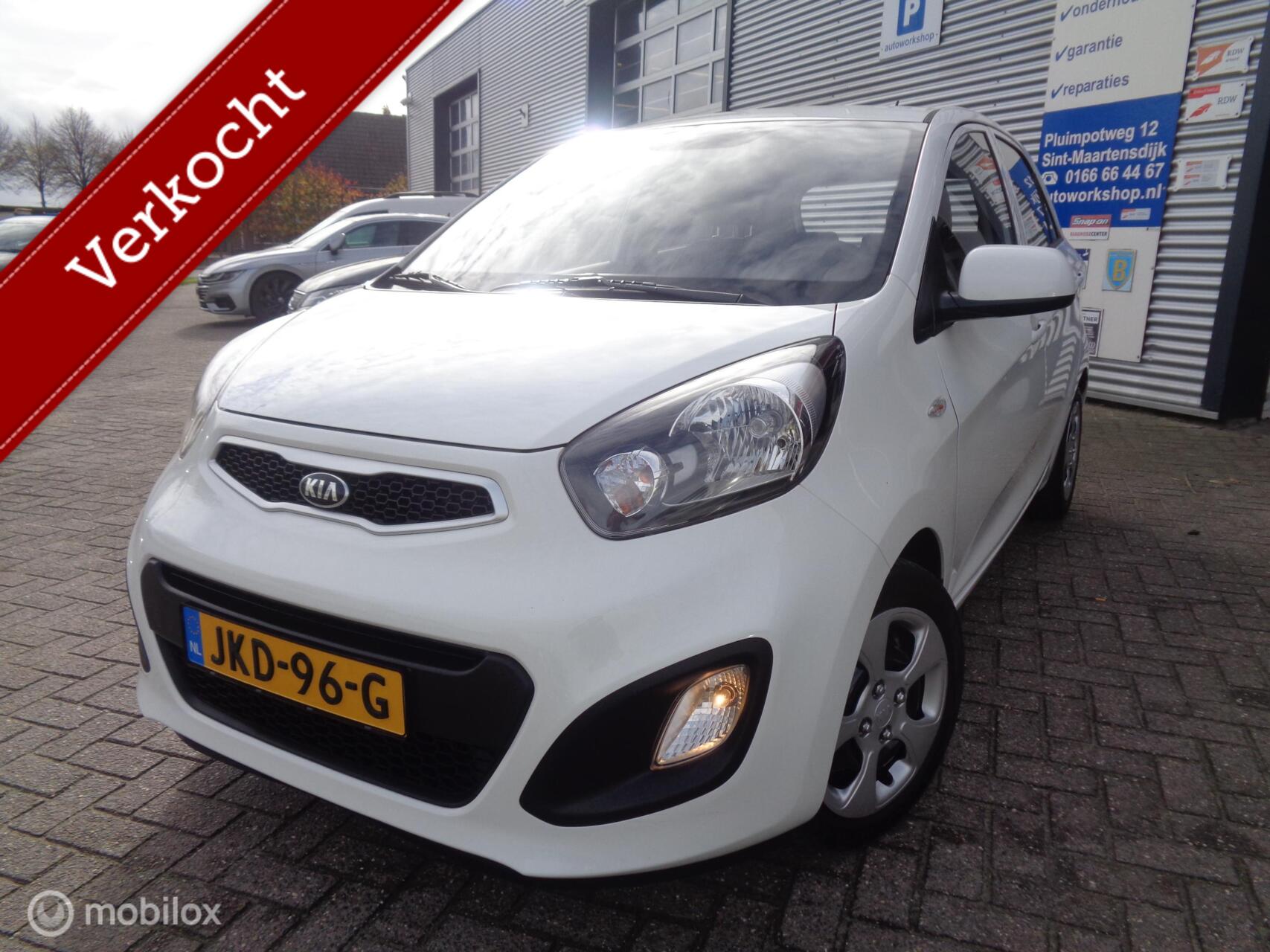 Kia Picanto 1.0 CVVT EcoLine/Airco/Stuurbekr/5 deurs/CV/nette auto/Heel zuinig in verbruik 2015 - voorkant
