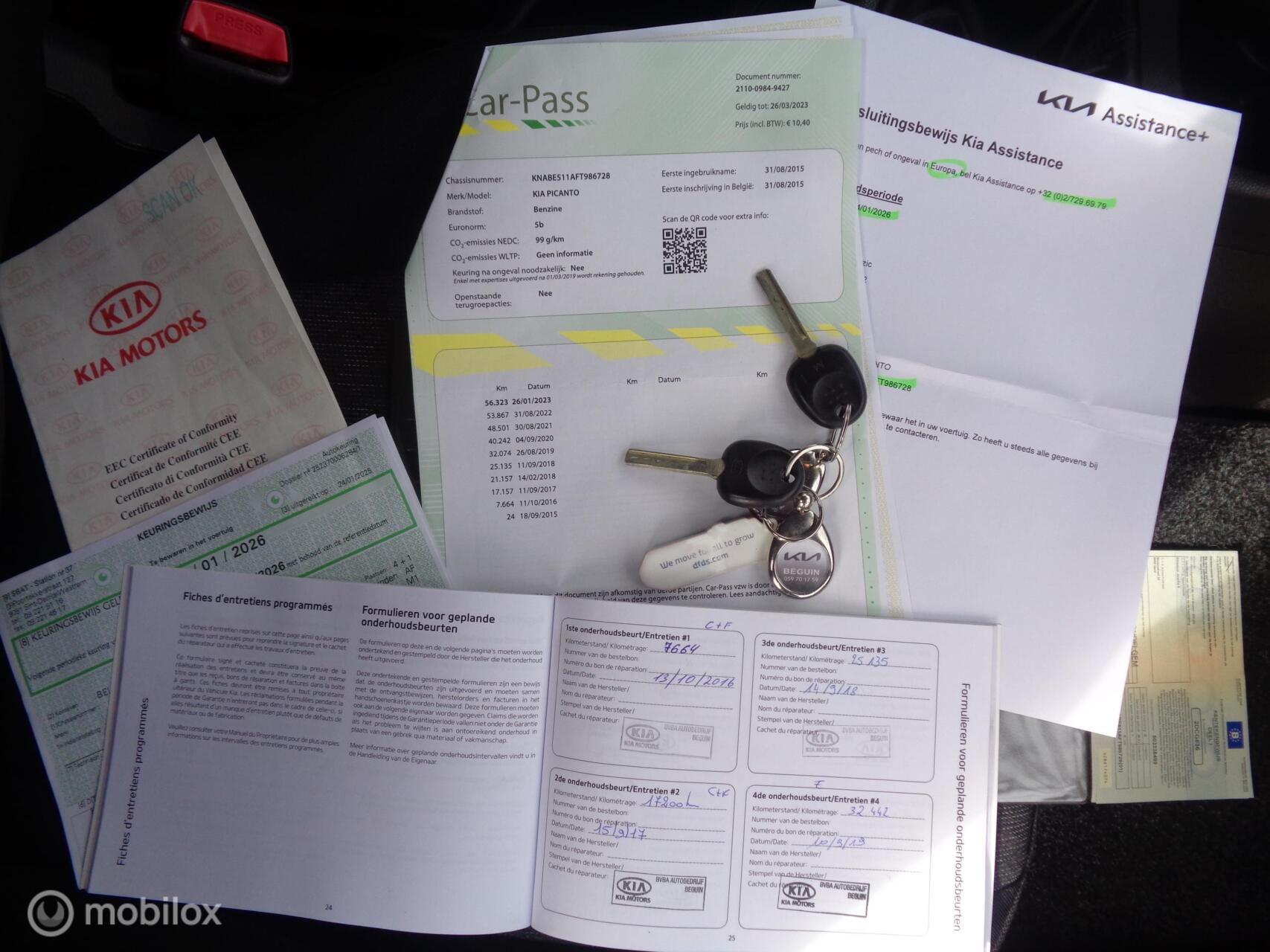 Foto van Kia Picanto
