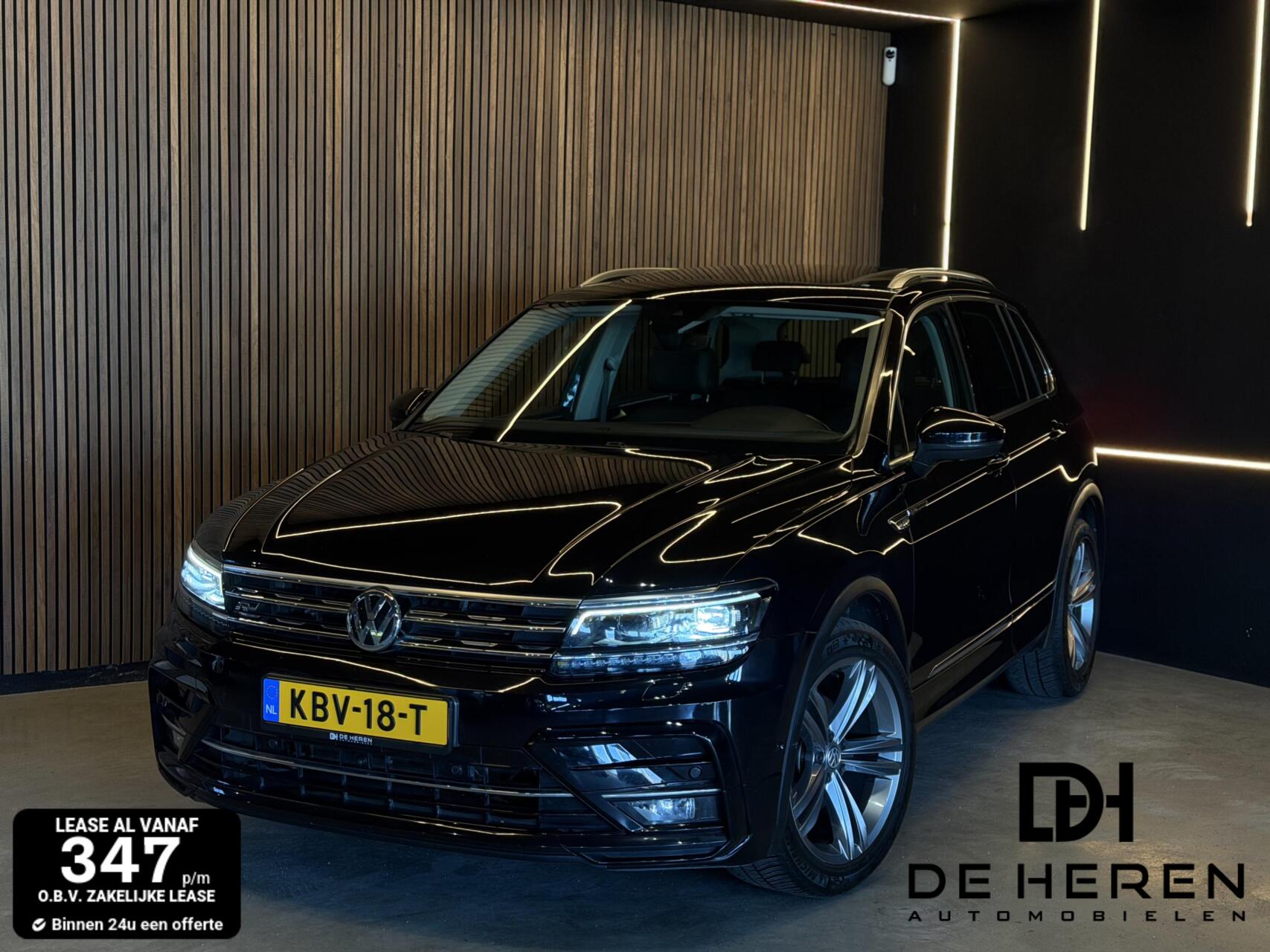 Volkswagen Tiguan 1.5 TSI ACT Highline R-Line 360' Pano ACC 2019 - voorkant