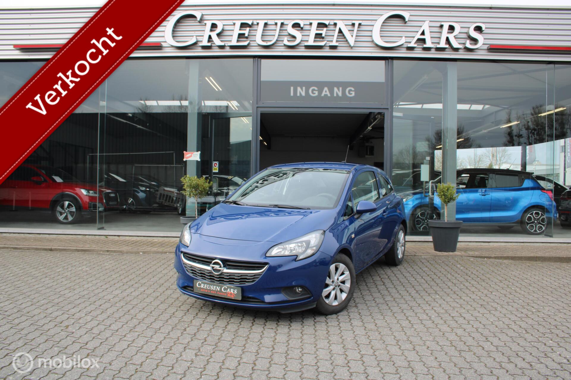 Opel Corsa 1.2 Enjoy/Navi/Pdc/Tel/Zicht licht Pack/ 2018 - voorkant