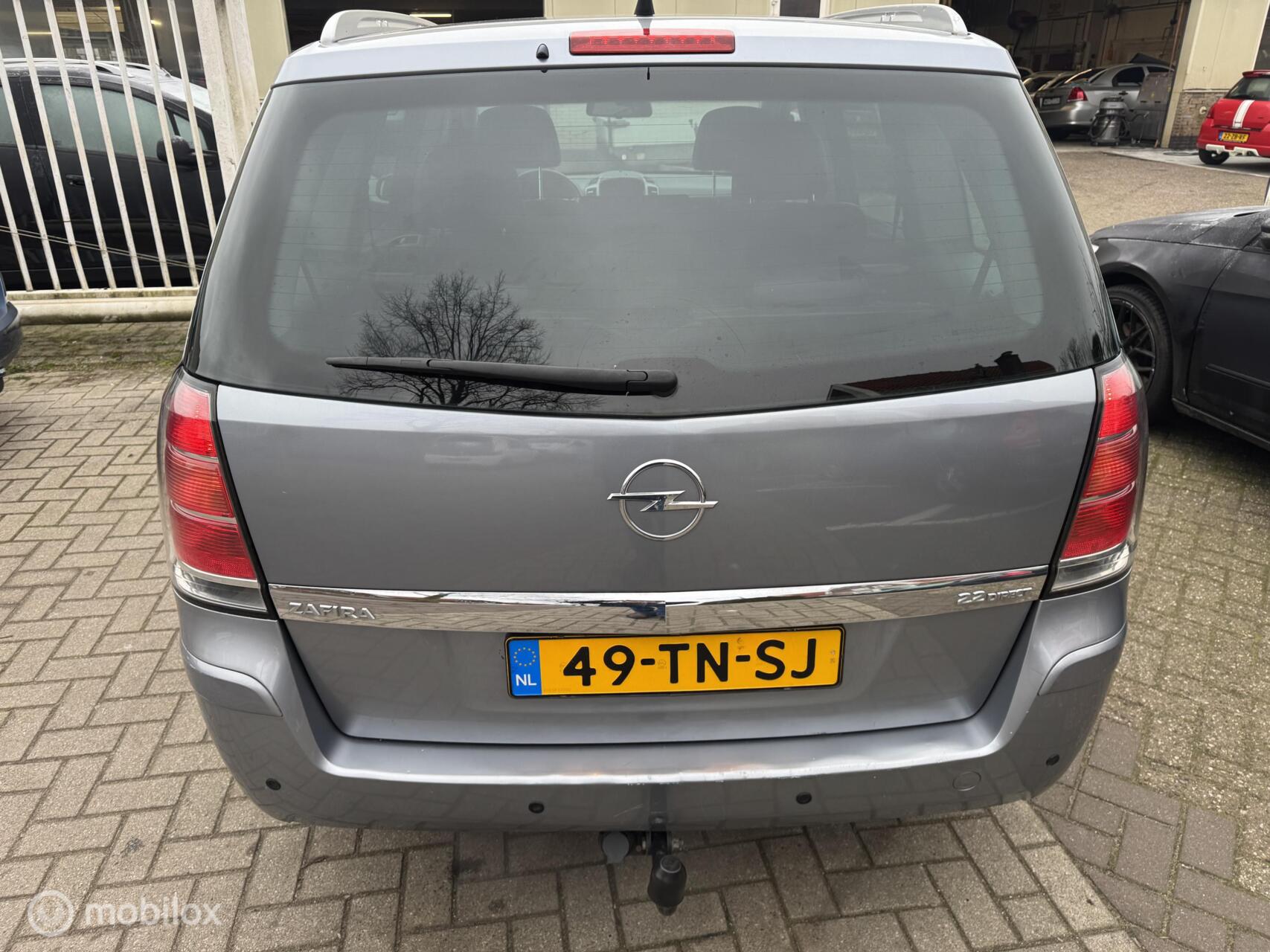 Foto van Opel Zafira