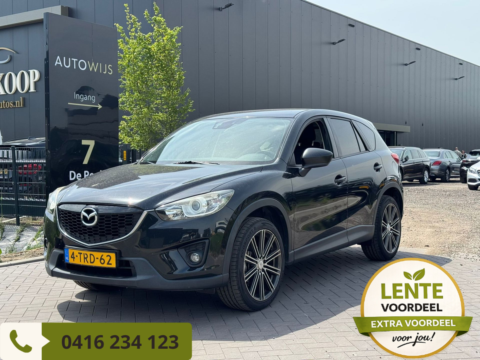 Mazda Mazda Cx-5 2.0 TS 2WD|TREKHAAK|XENON|CLIMA|LM-VELG 2012 - voorkant