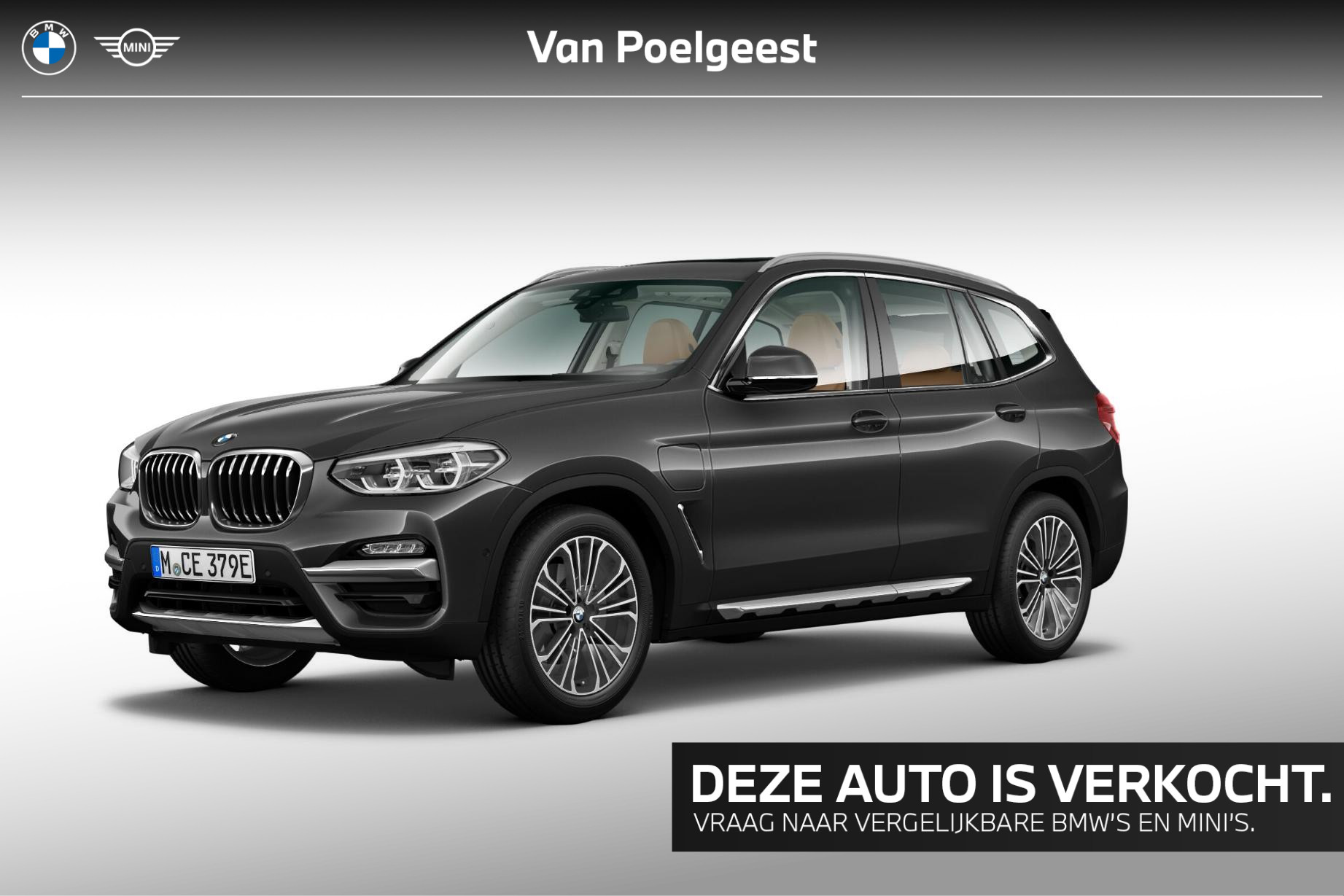 Foto van BMW X3 XDRIVE30E