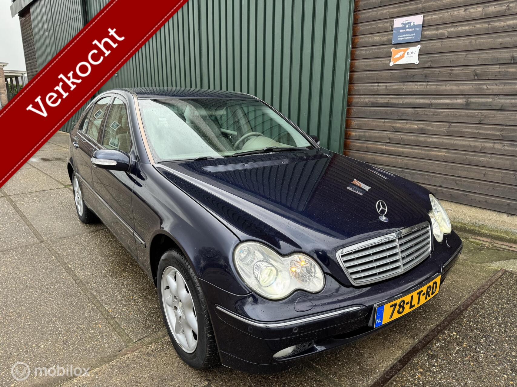 Mercedes-Benz C 200 Kompressor 200 K. Elegance 2003 - voorkant