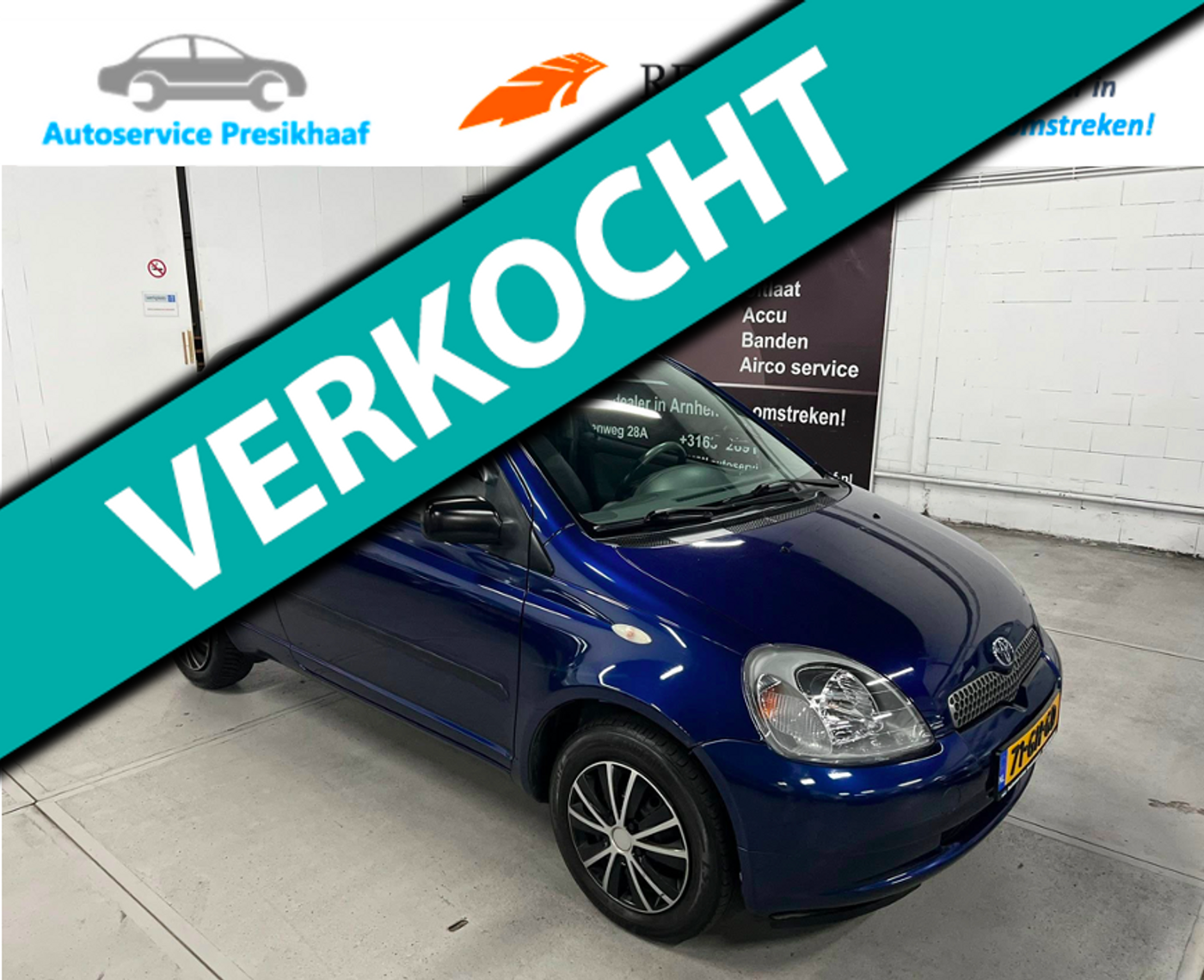 Toyota Toyota Yaris 1.3-16V VVT-i Luna 2000 - voorkant