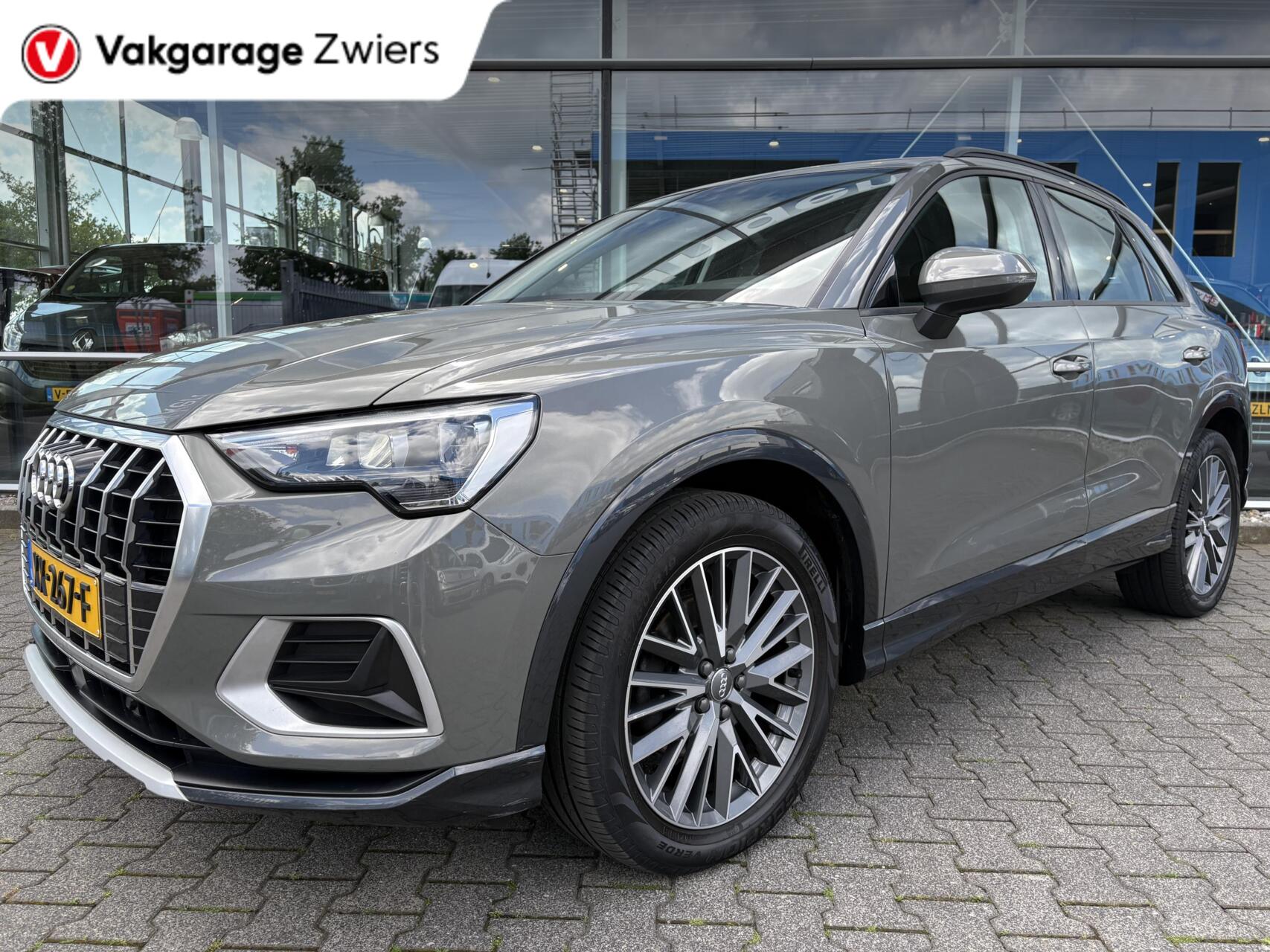 Audi Q3 35 TFSI S Line Pro Line Cruise|Carplay|Afnem.Haak|PDC|Automaat. 2019 - voorkant