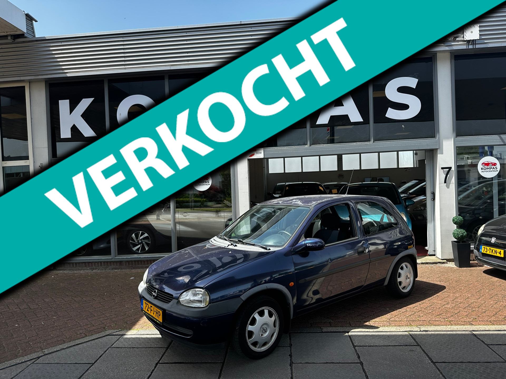 Opel Corsa-b 1.2i-16V AUTOMAAT|APK2027|NAP|AIRCO|USB|ELEK.RAMEN 2000 - voorkant