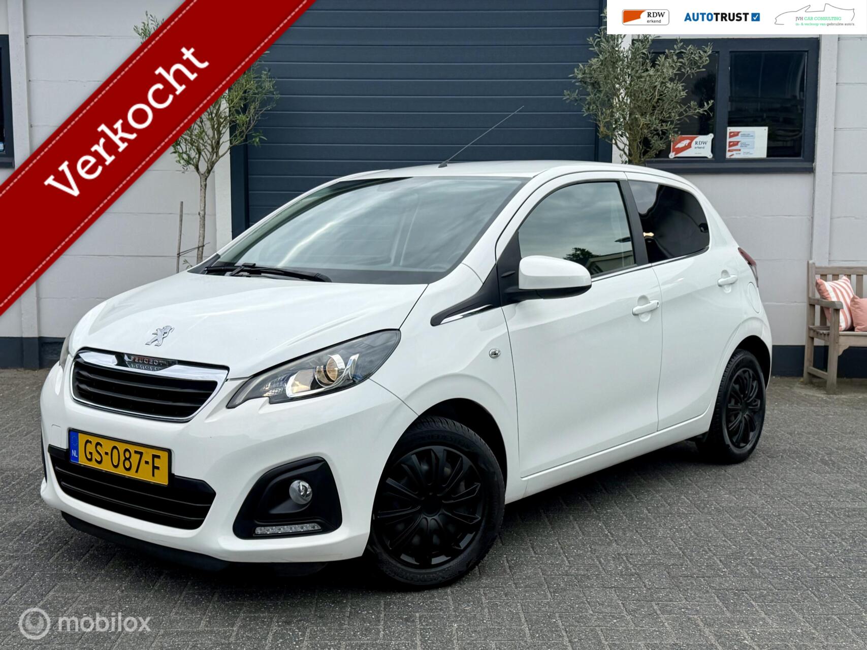 Peugeot 108 1.0 e-VTi Active|RIJKLAAR|AC|CARPLAY|THAAK|2EIG! 2015 - voorkant