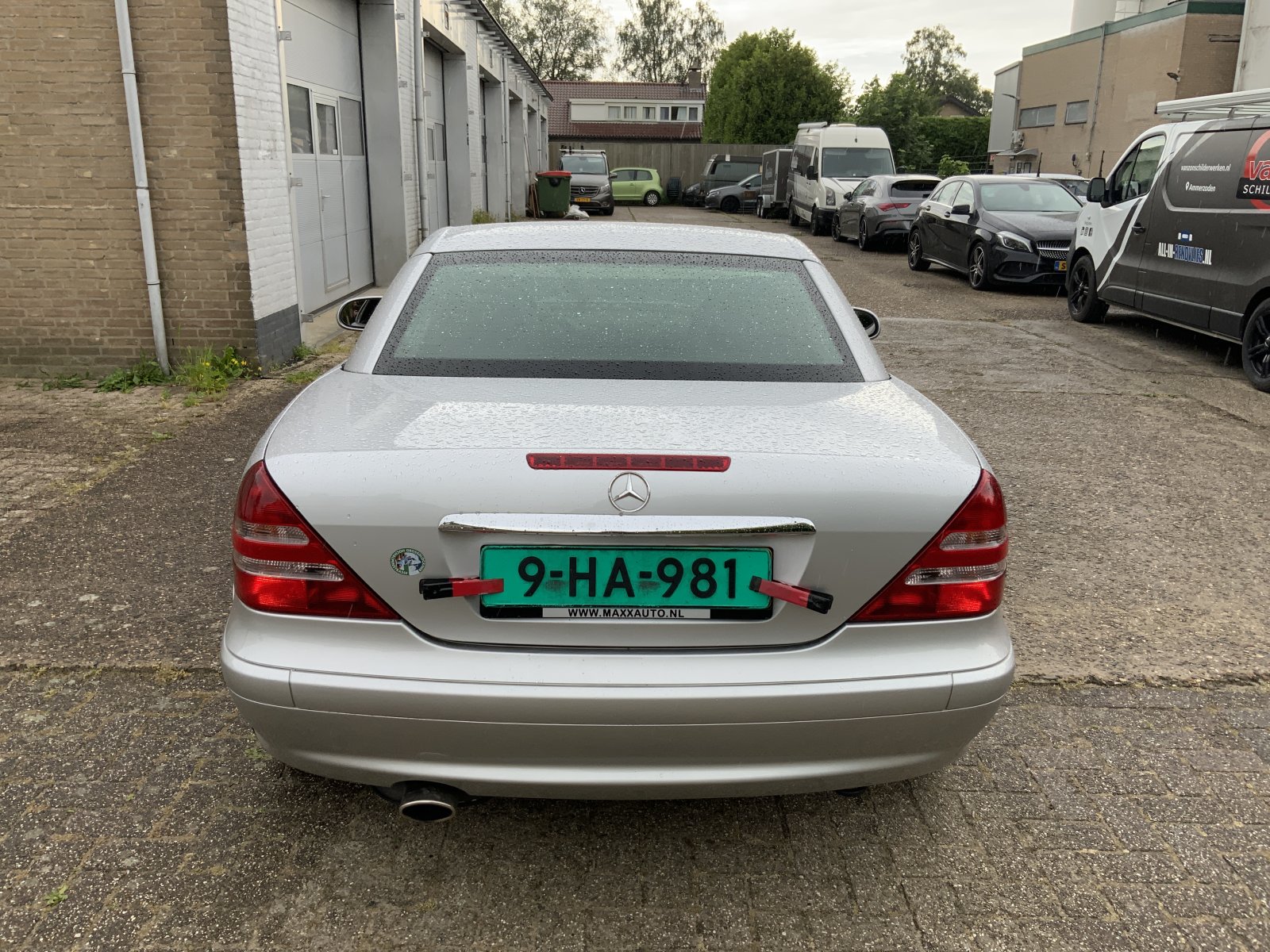 Inspectiefoto van Mercedes-Benz SLK 200 Kompressor