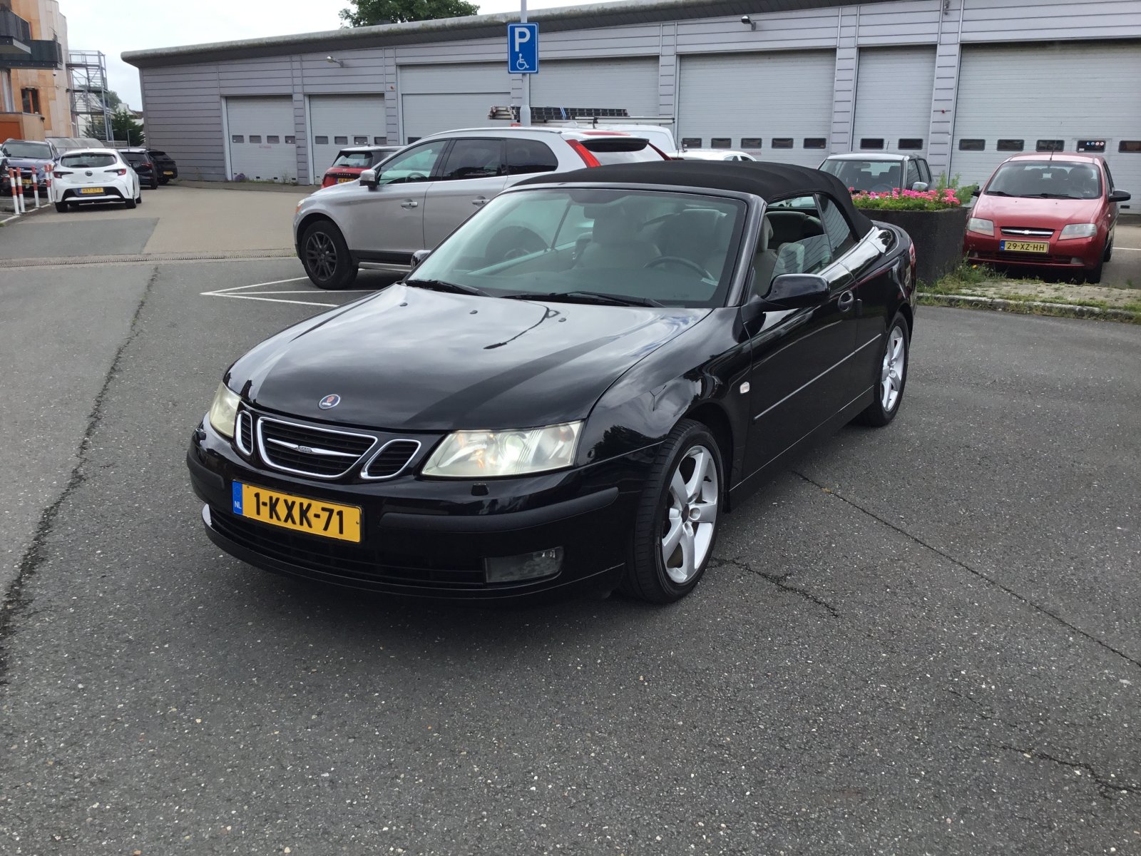 Saab 9-3 Cabrio 1.8t Linear 2006 - voorkant