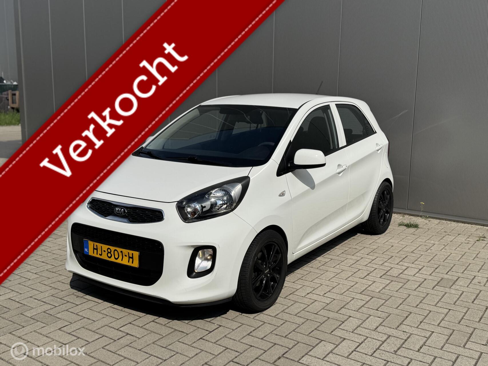 Kia Picanto 1.0 CVVT ComfortLine, NAP, AIRCO, GOED O/H. 2015 - voorkant