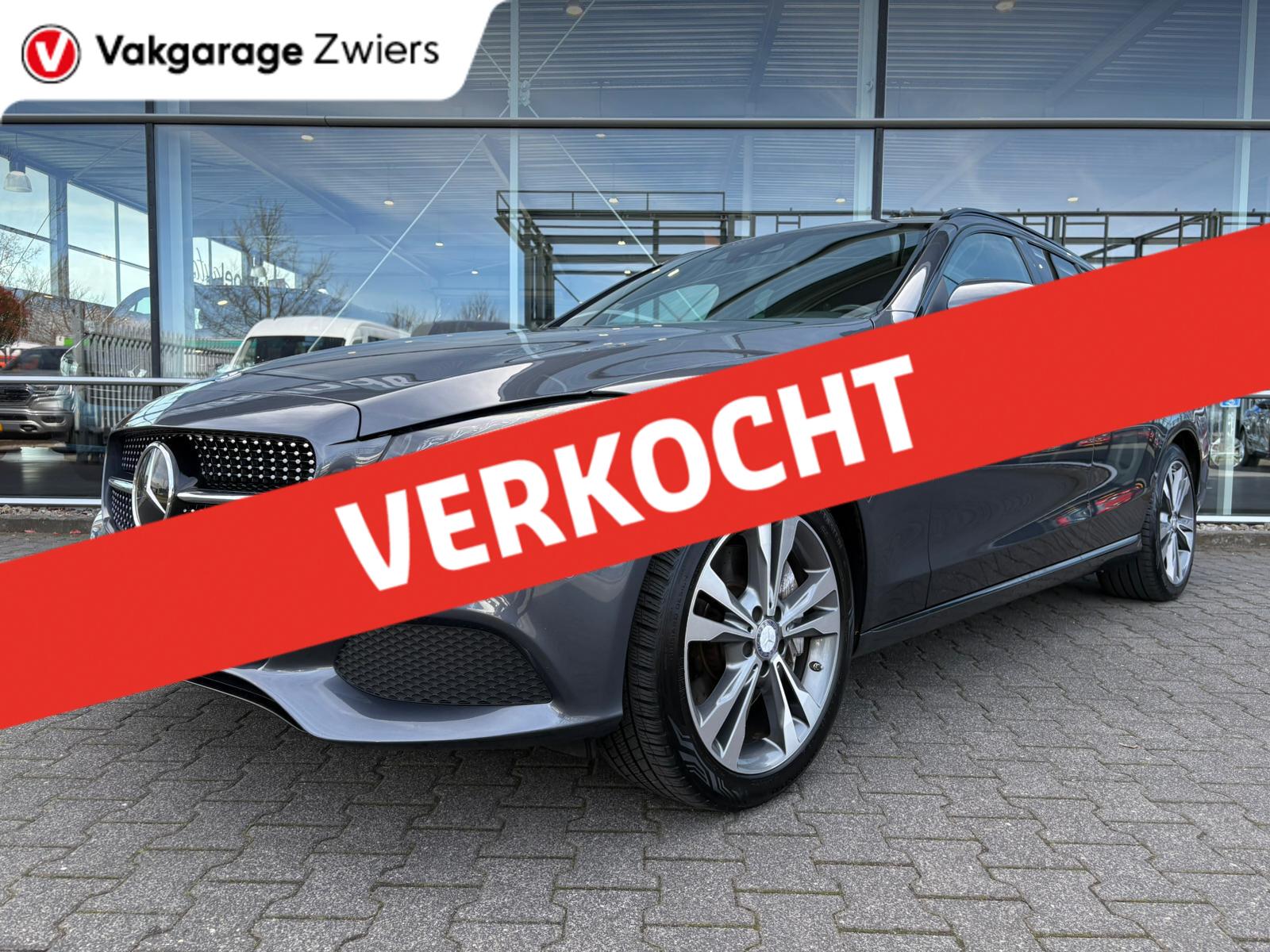 Mercedes-Benz C 350 E 350 e Lease Edition Plus Navi Camera Luchtvering 2016 - voorkant