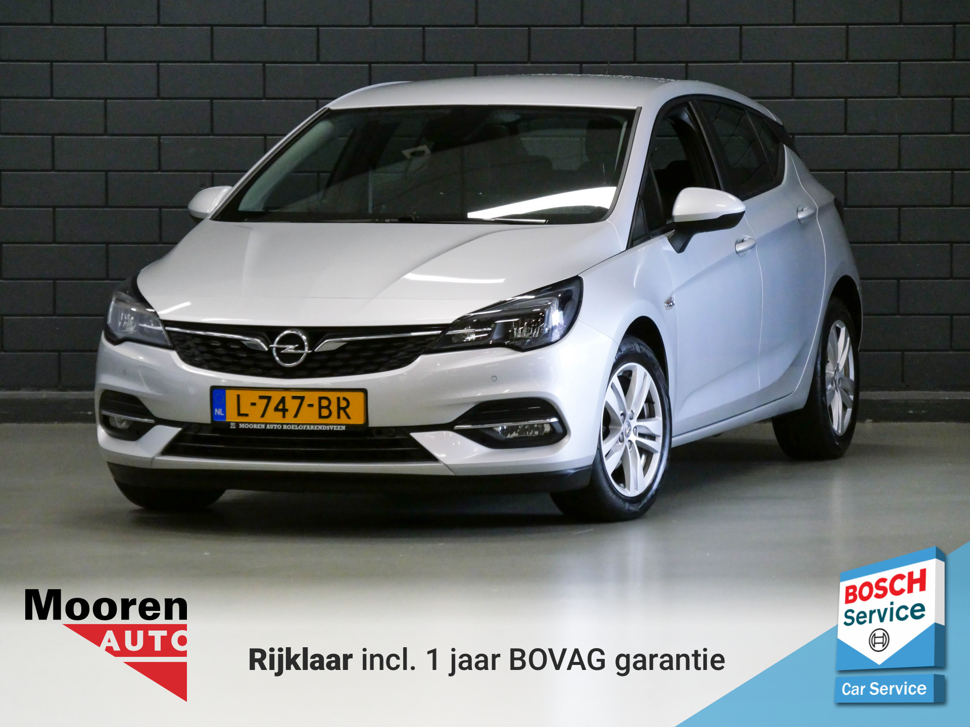 Opel Astra 1.2 111PK Edition 2021 - voorkant