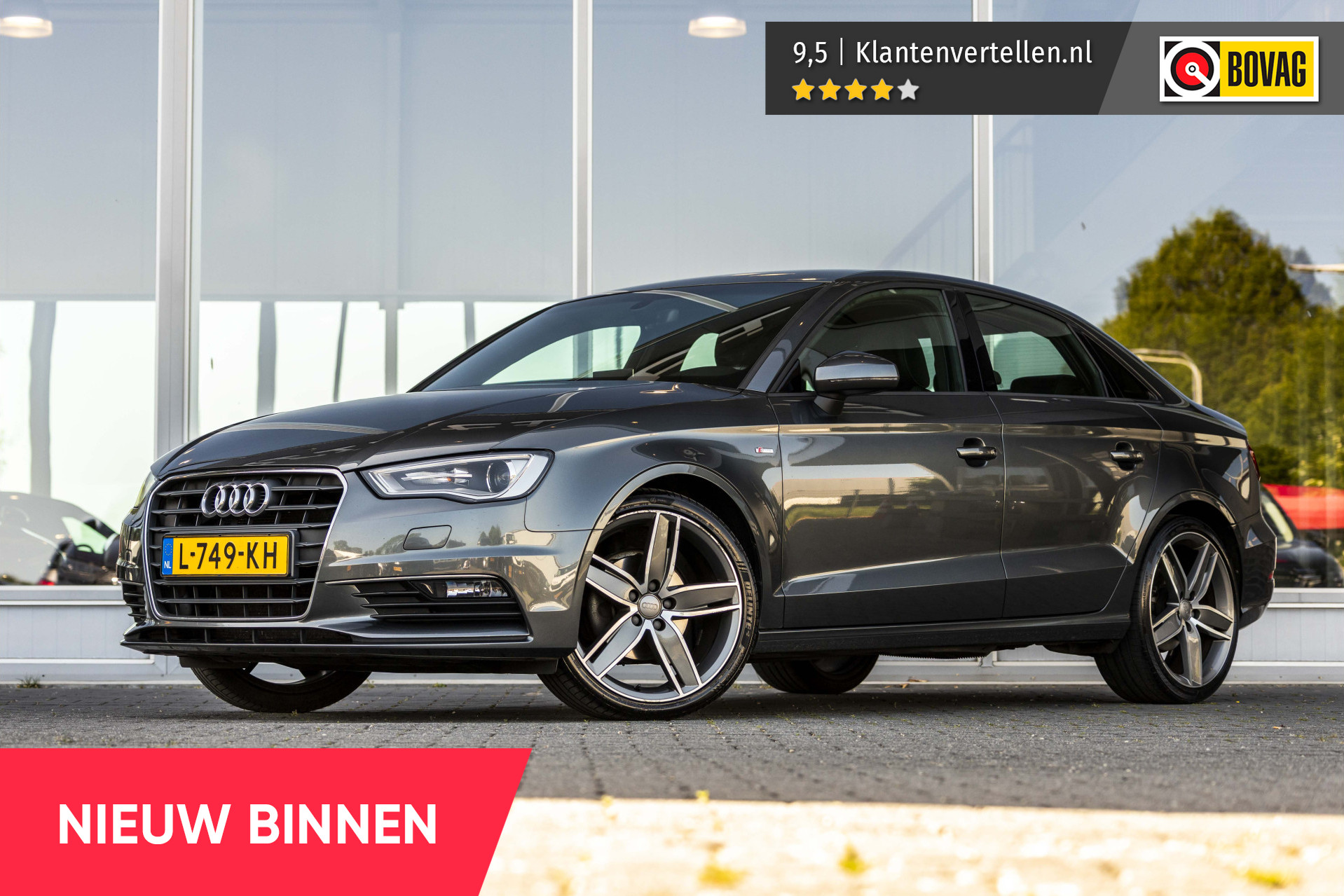 Audi A3 Limousine 1.4 TFSI Pro Line Plus 2016 - voorkant