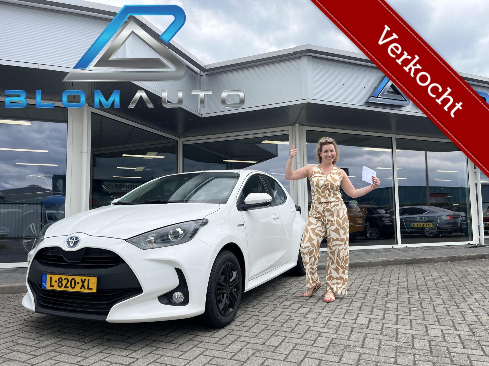 Toyota Toyota Yaris 1.5 Hybrid ACC+TREKHAAK+CAMERA+CLIMA+CARPLAY 2020 - voorkant
