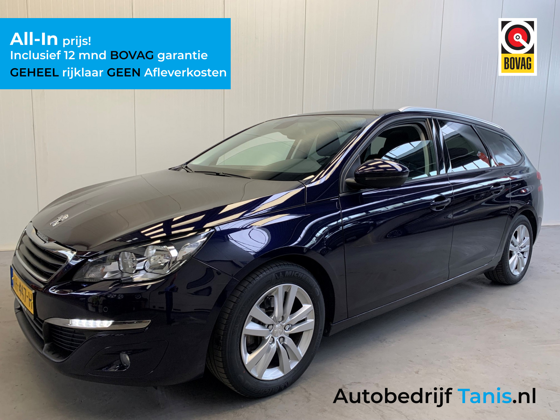 Peugeot 308 1.2 PureTech 110PK Blue Lease Executive 2017 - voorkant