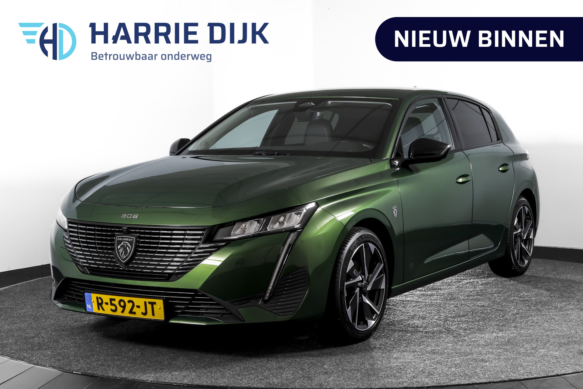 Peugeot 308 1.2 PureTech 130 PK Allure Pack Business 2022 - voorkant