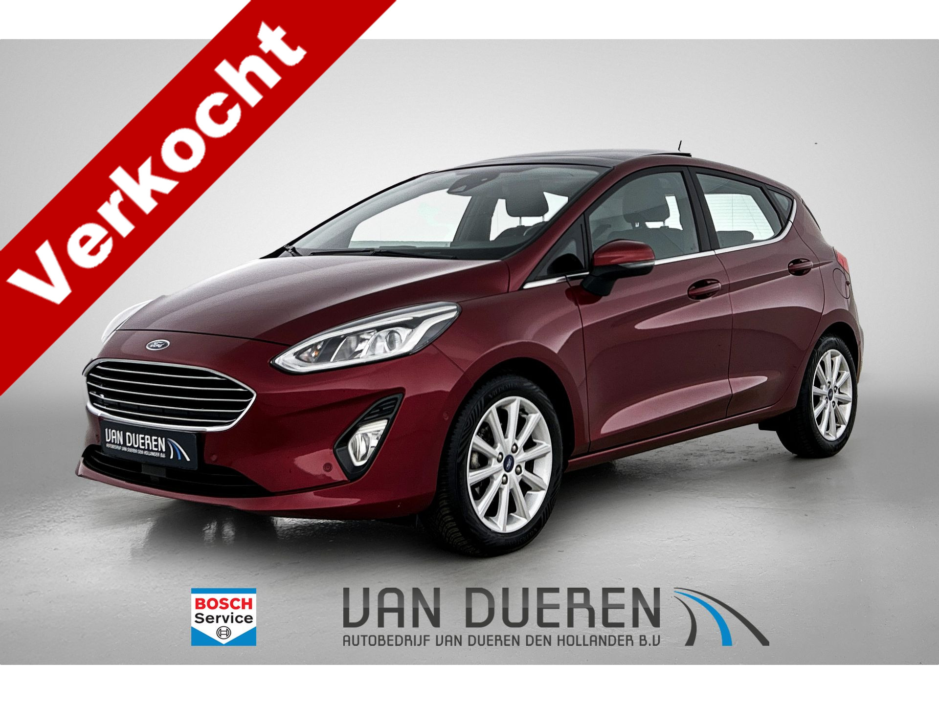 Ford Fiesta 1.0 EcoBoost Titanium 2018 - voorkant