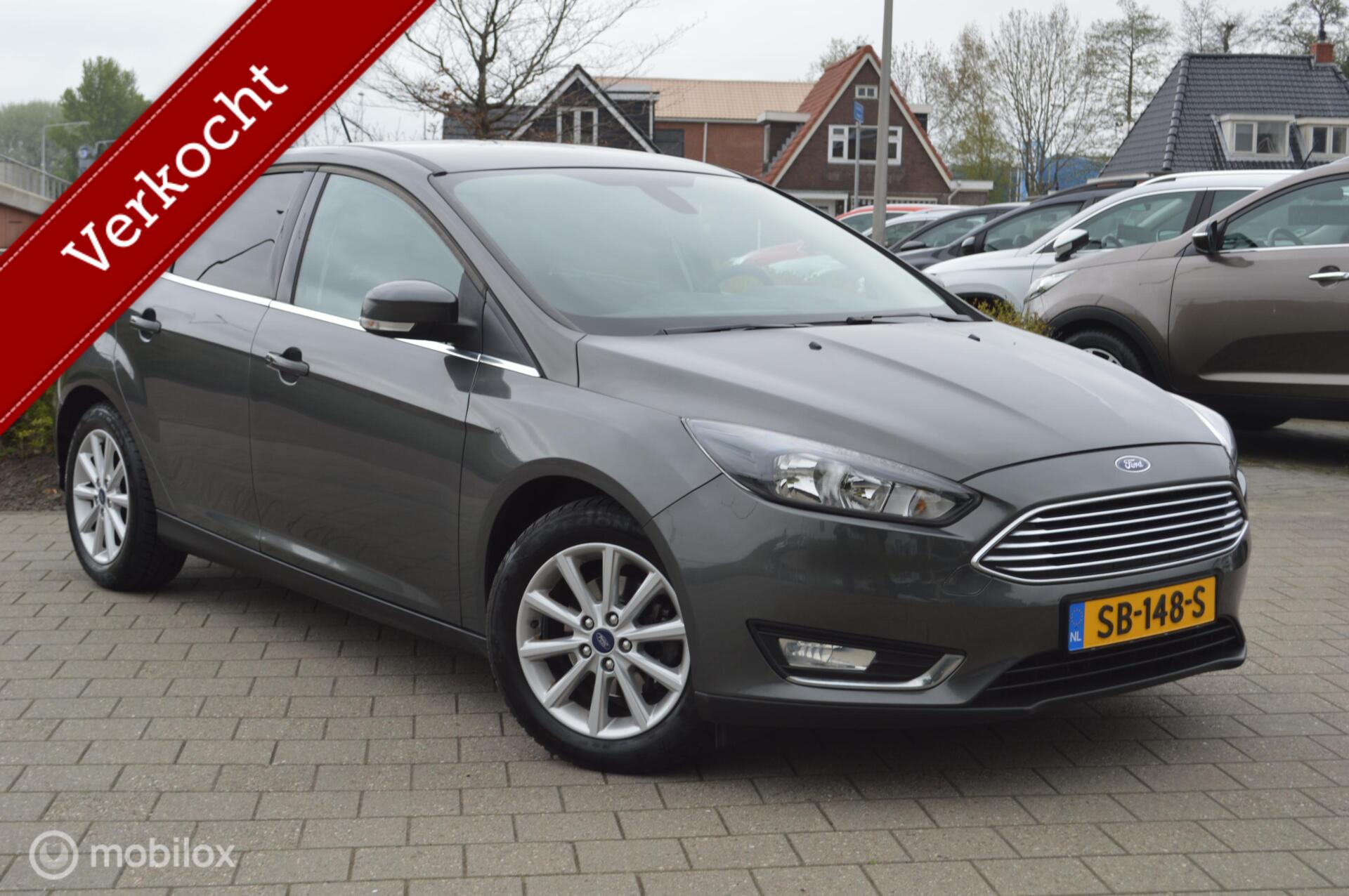 Ford Focus 1.0 125pk Titanium | Apple-Carplay | Navi 2017 - voorkant