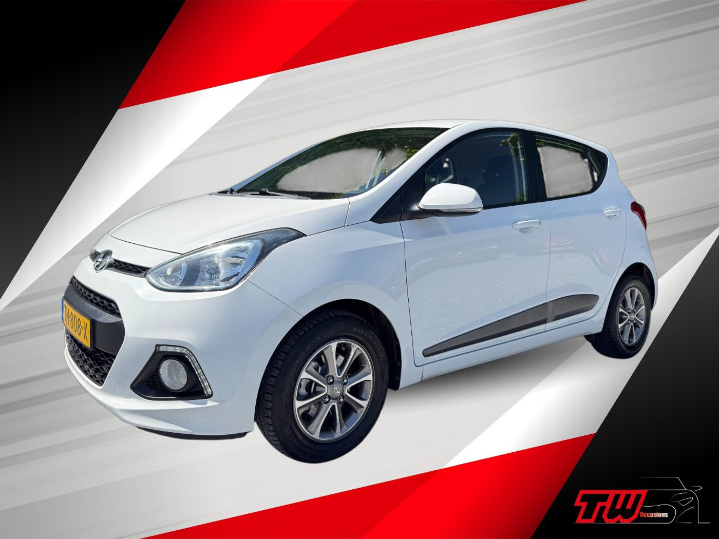 Hyundai I10 1.0i i-Motion Comfort AUT|CRUISE|AIRCO|TREKH|PDC 2014 - voorkant