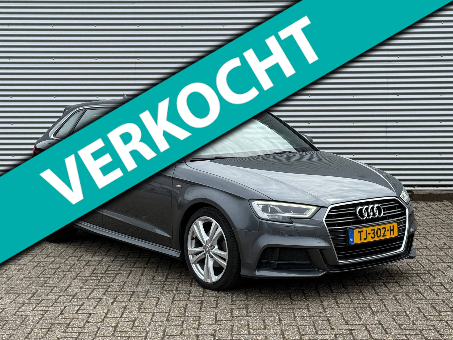Audi A3 Sportback 1.5 TFSI CoD Sport S Line Edition / NAVI / NAP / APK / Garantie / Inruil mog. 2018 - voorkant