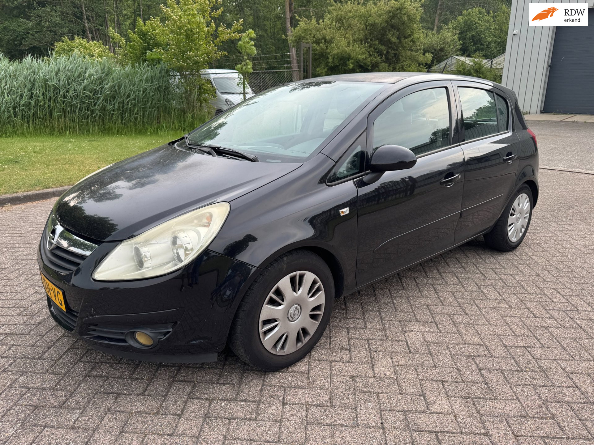 Opel Corsa 1.4-16V Enjoy/5DEURS/AUT/AIRCO/TREKHAAK/CRUISE/ELEKTRISCHERAMEN 2007 - voorkant