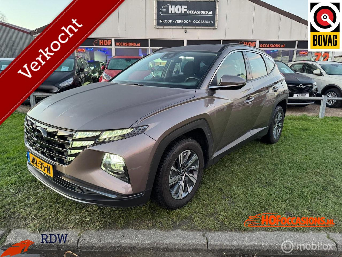 Hyundai Tucson 1.6 T-GDi Premium NAVI/STOELVERW./CARPLAY 2021 - voorkant