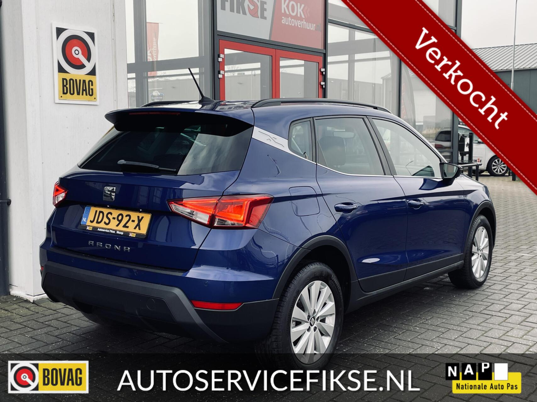 Seat Arona 1.0TSI Xcellence 116pk FULL LINK|6 BAK|PDC|CLIMA 2018 - voorkant