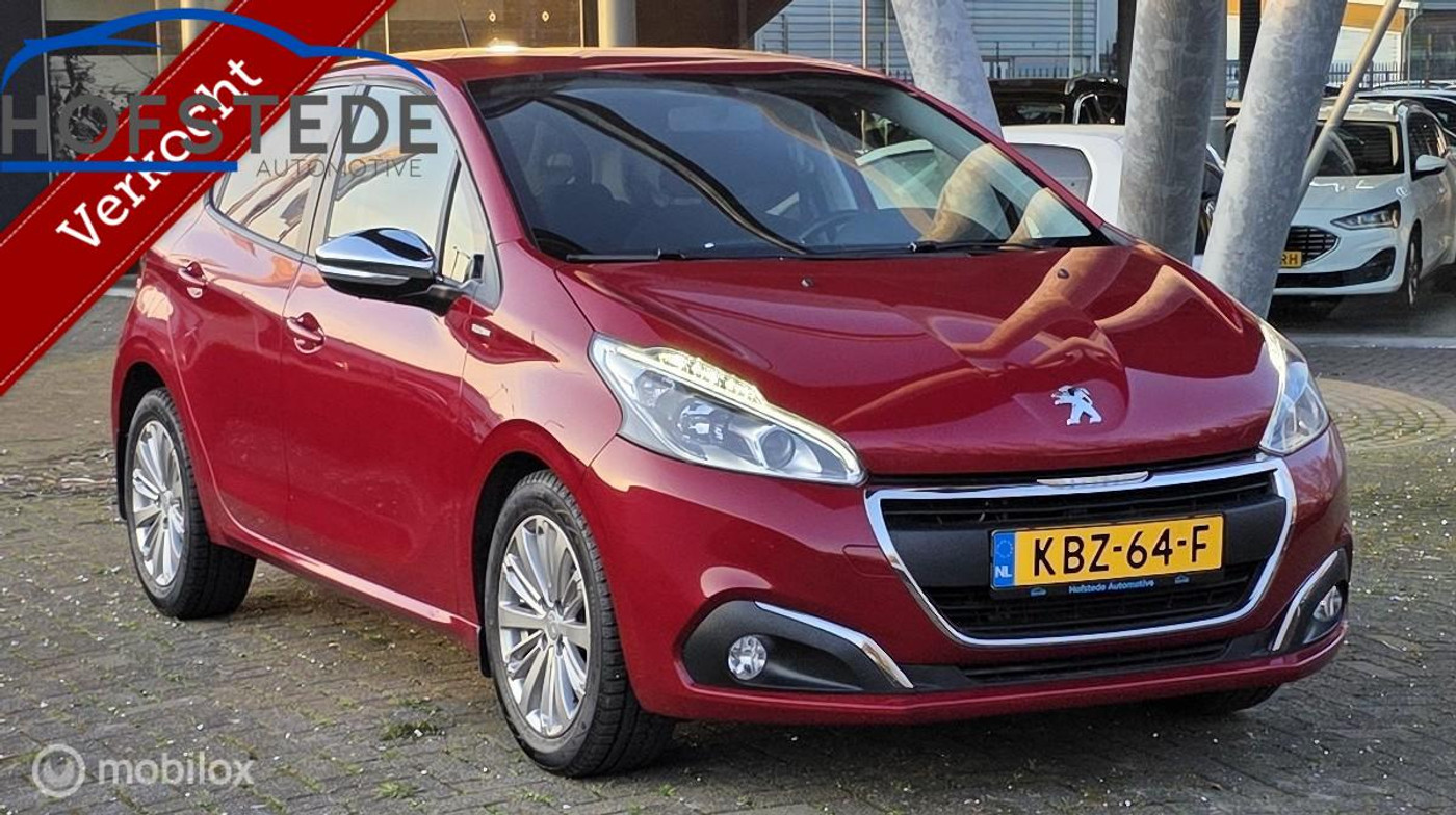 Peugeot 208 1.2 PureTech Allure 2017 - voorkant