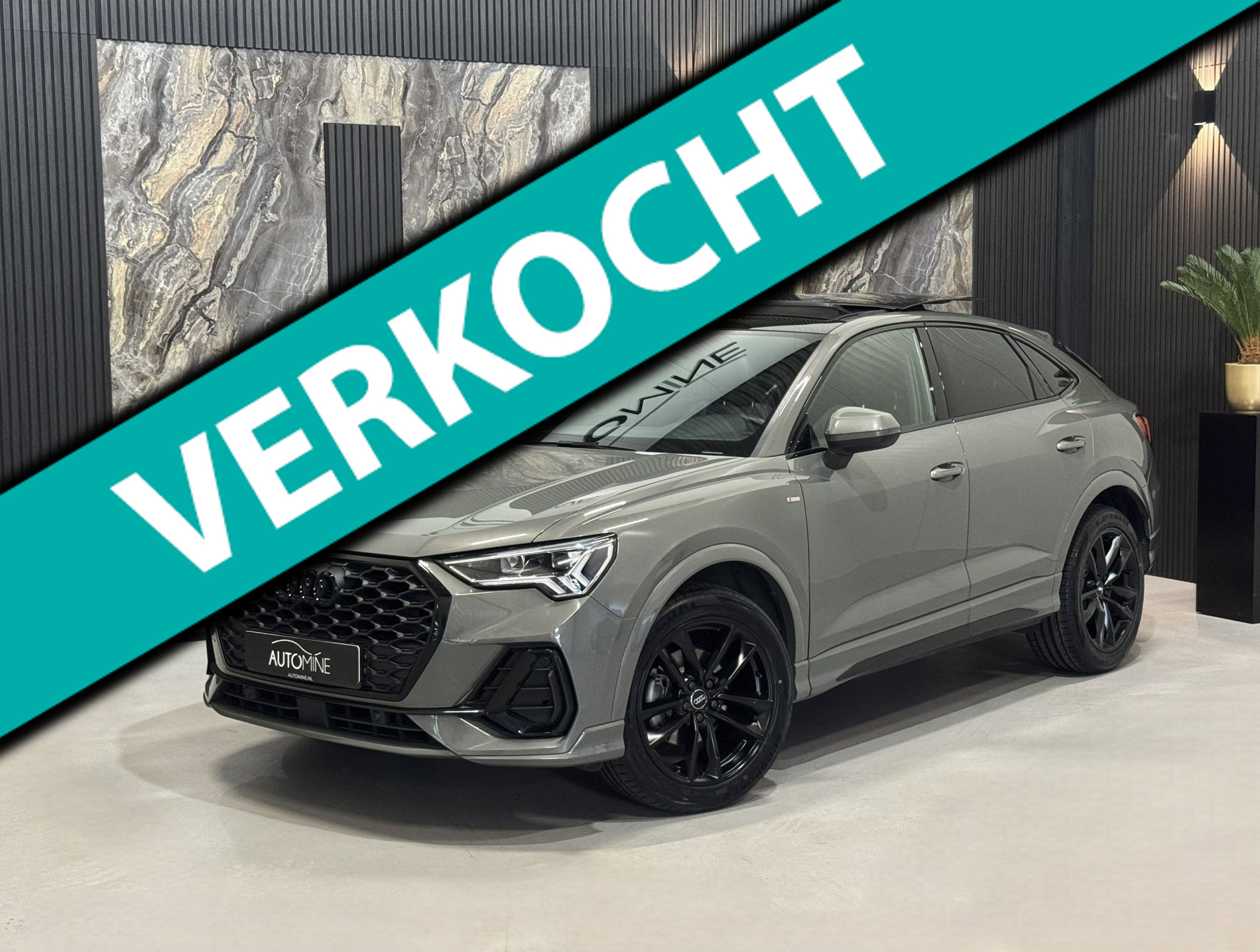 Audi Q3 Sportback 35 TFSI S-Line|PANO|CAMERA|LEDER|SFEER|AUDI DRIVE SELECT 2021 - voorkant