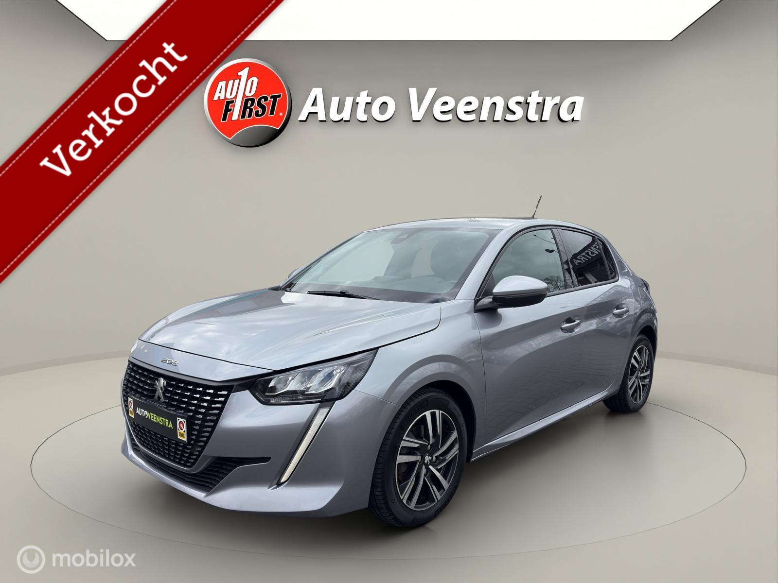 Peugeot 208 1.2 PureTech Allure|LUXE|LEDER|LED|CARPLAY|CRUIS 2021 - voorkant