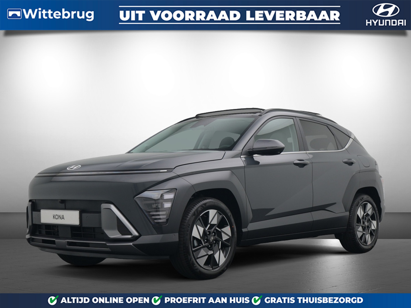 Hyundai Kona 1.6 GDI HEV Premium Sky 2026 - voorkant