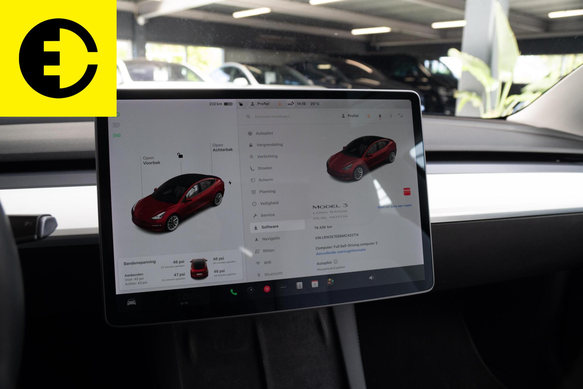 Foto van Tesla Model 3