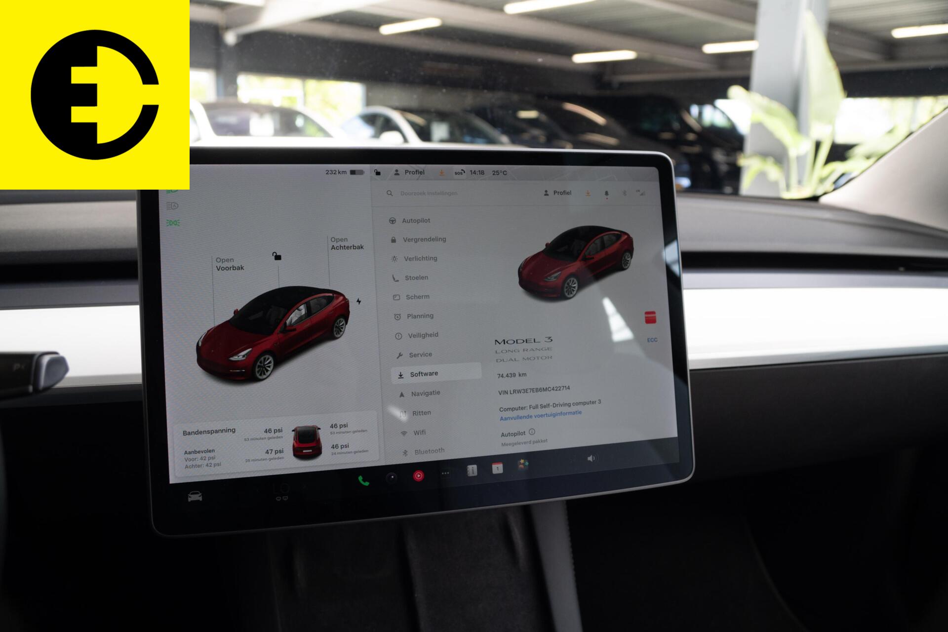 Foto van Tesla Model 3