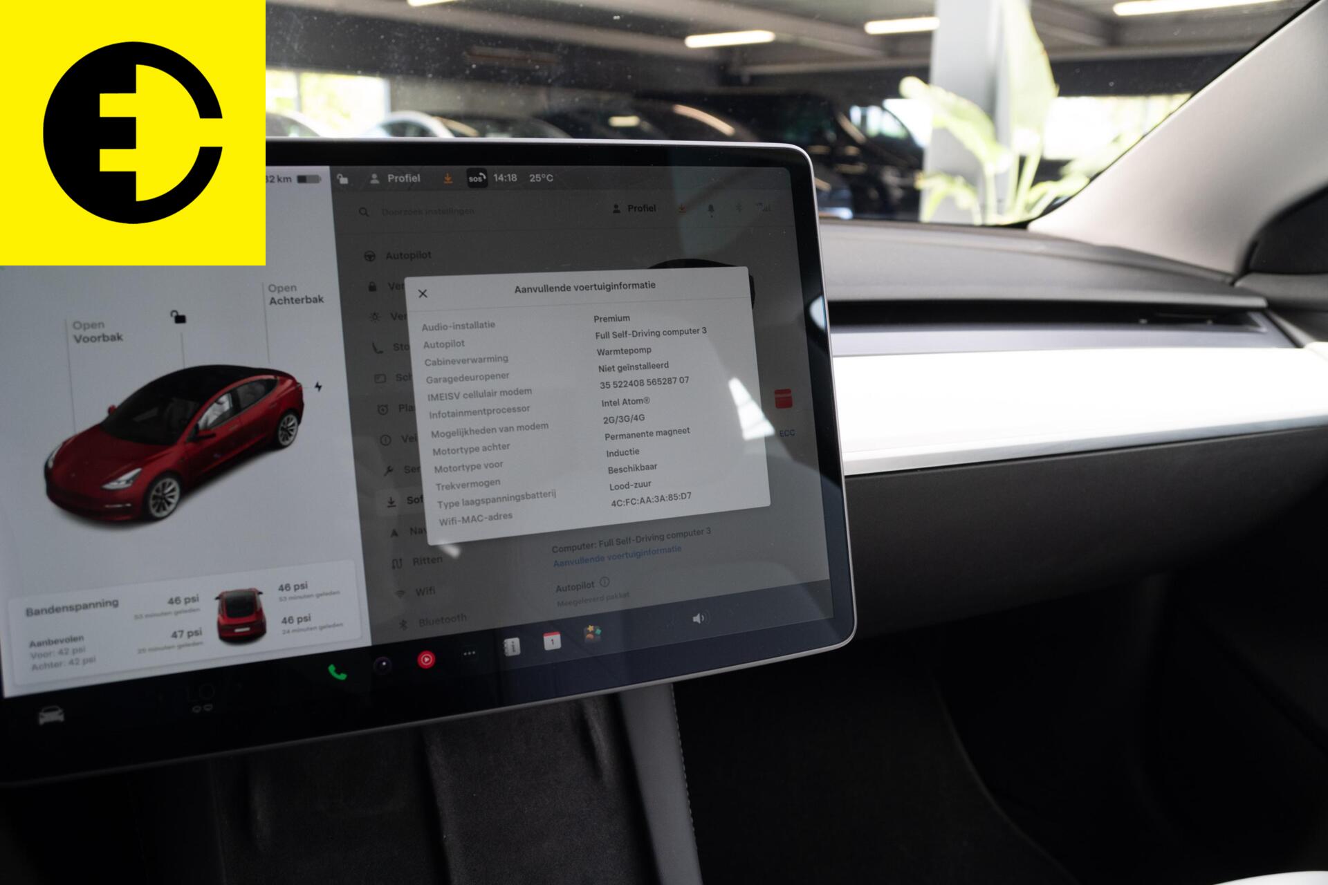 Foto van Tesla Model 3