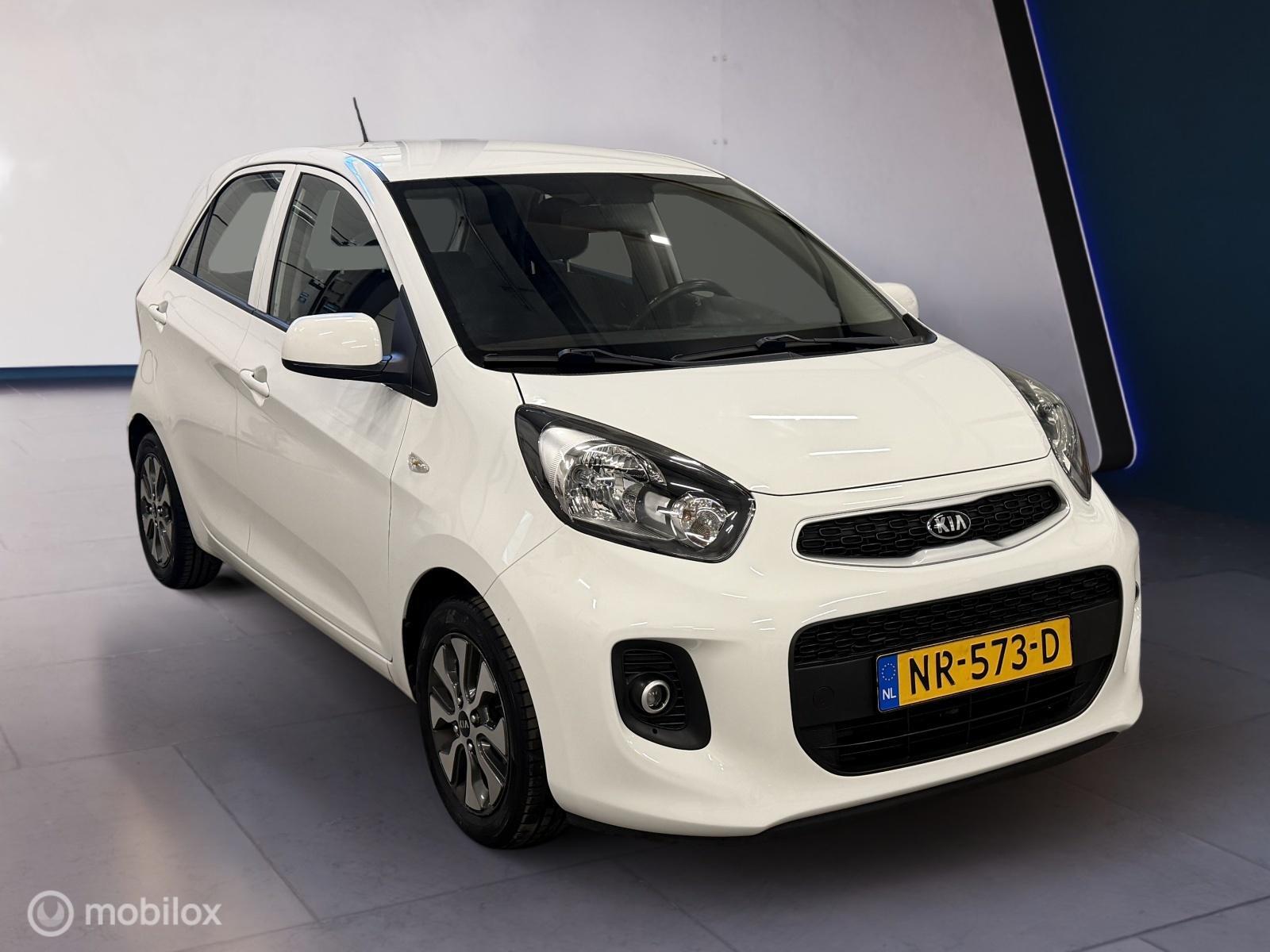 Kia Picanto 1.0 CVVT EconomyPlusLine ✓Airco✓5-Deurs✓Navi✓NAP 2017 - voorkant